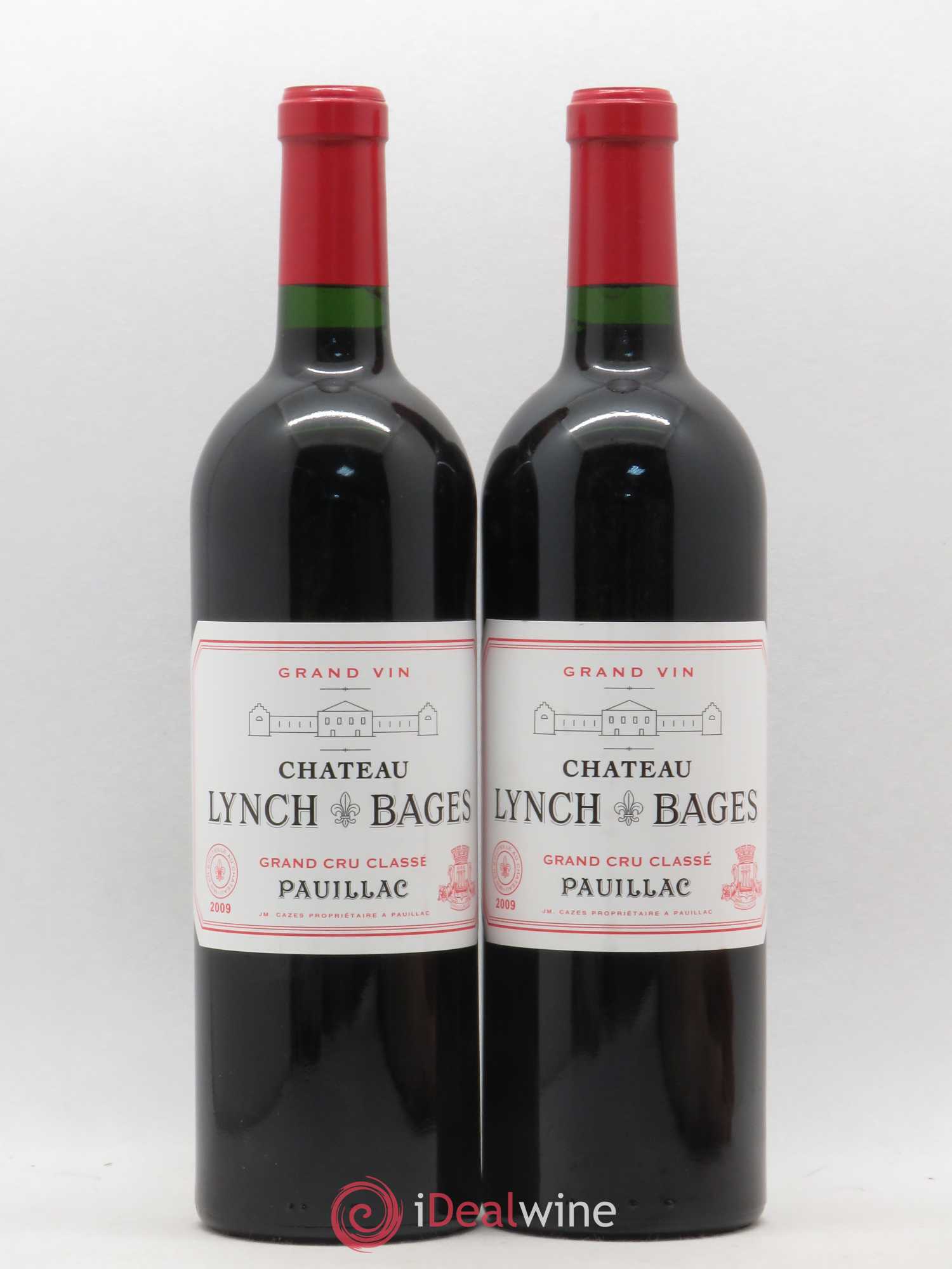 Château Lynch Bages 5ème Grand Cru Classé 2009 - Lot de 2 bouteilles - 0