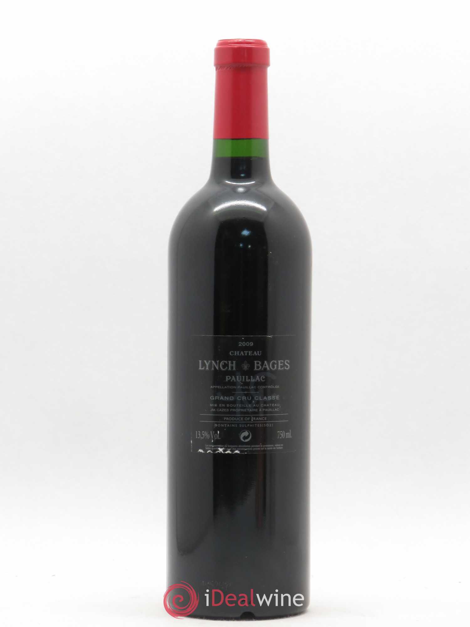 Château Lynch Bages 5ème Grand Cru Classé 2009 - Lot de 1 bouteille - 1
