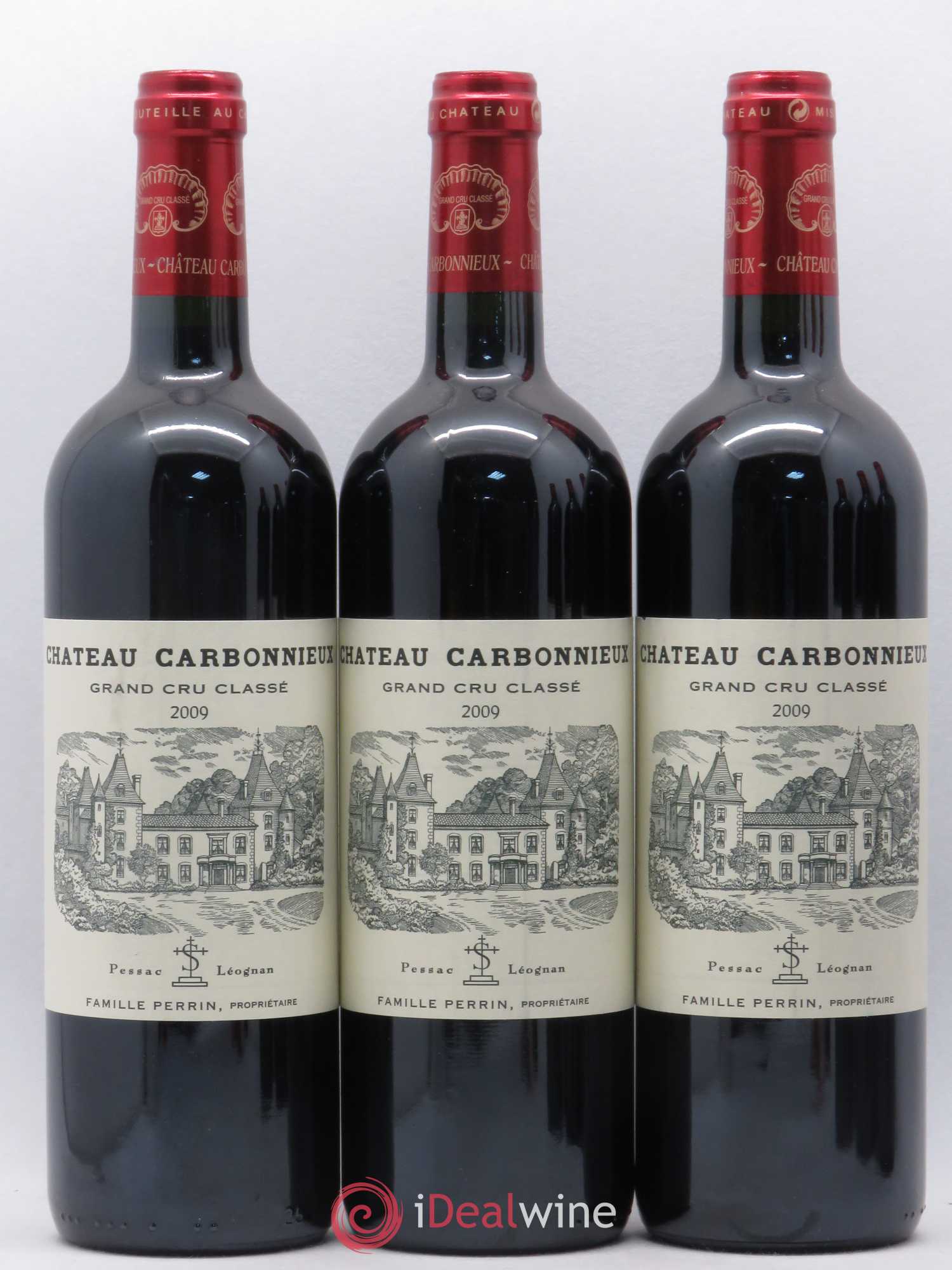 Château Carbonnieux Cru Classé de Graves 2009 - Lot de 6 bouteilles - 1