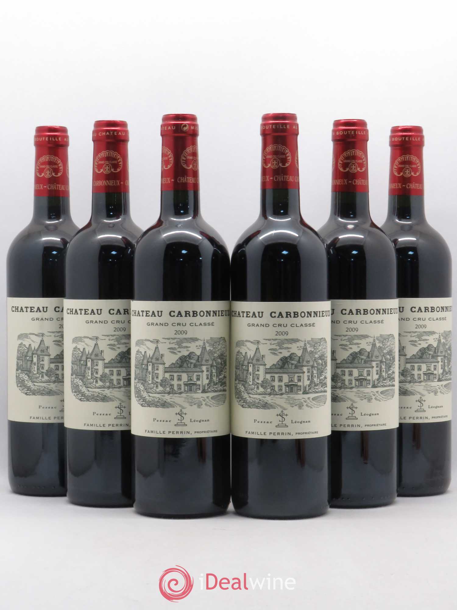 Château Carbonnieux Cru Classé de Graves 2009 - Lot de 6 bouteilles - 0