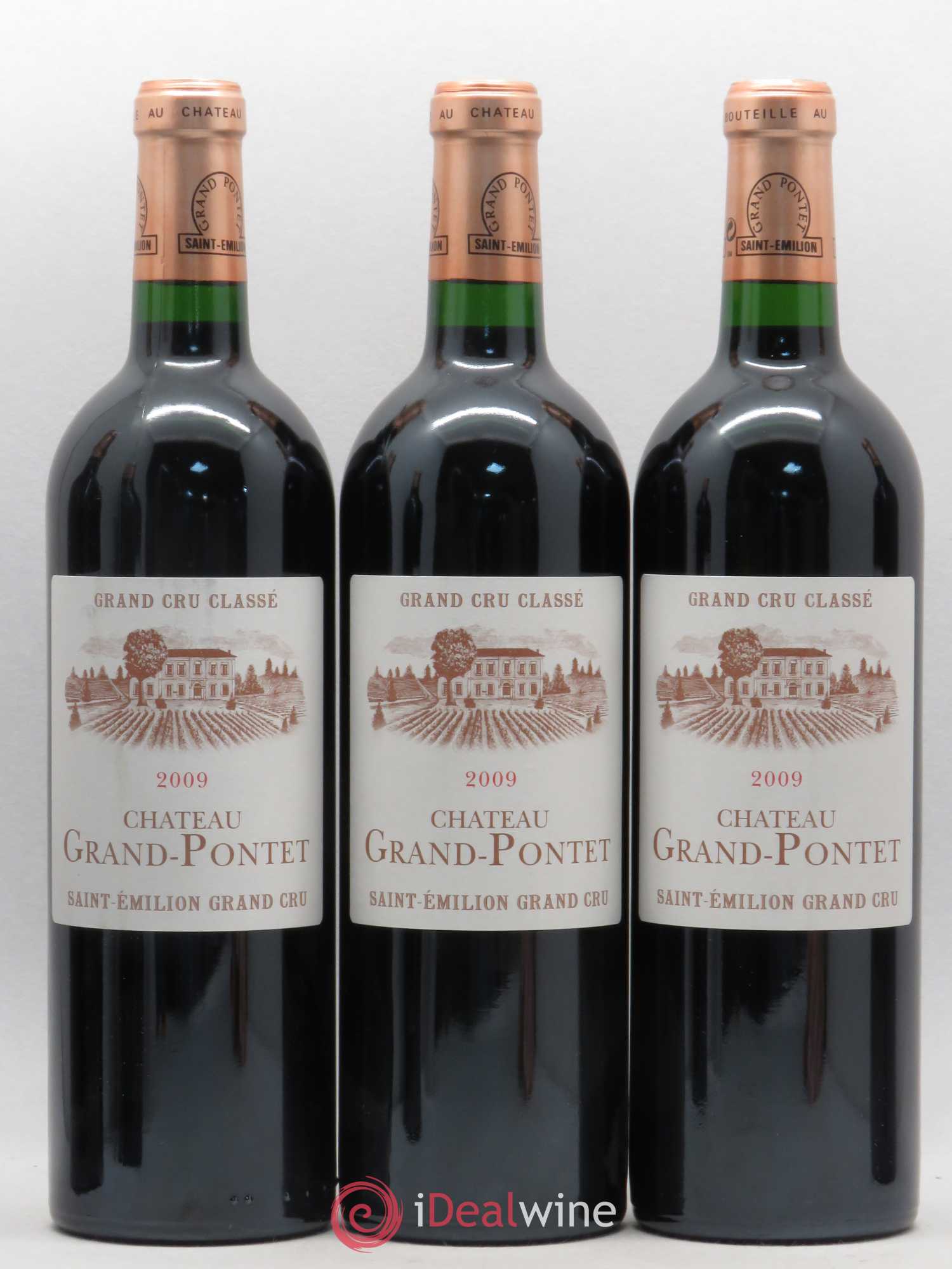 Château Grand Pontet Grand Cru Classé 2009 - Lot de 6 bouteilles - 2