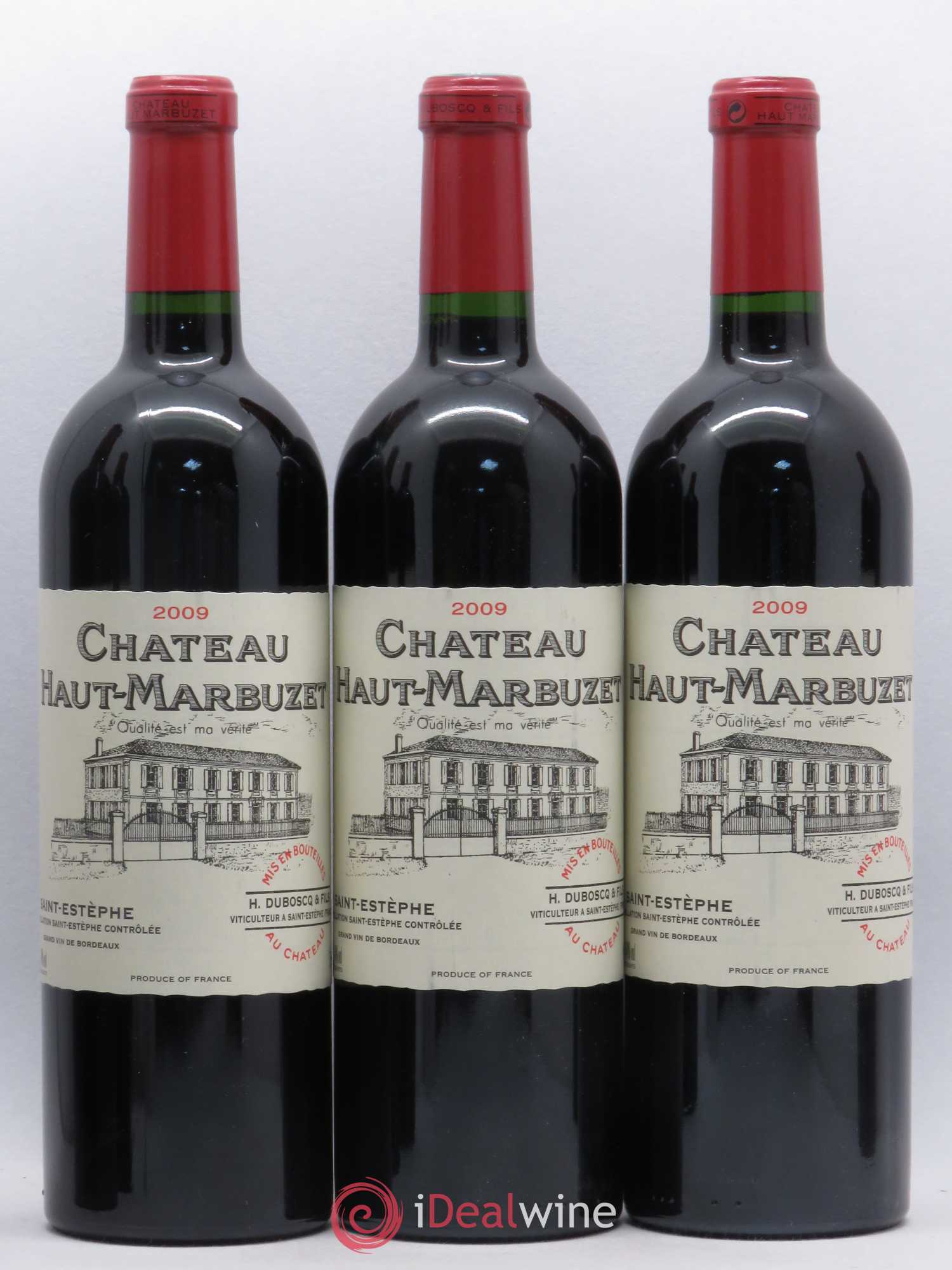 Château Haut Marbuzet 2009 - Lot de 6 bouteilles - 2