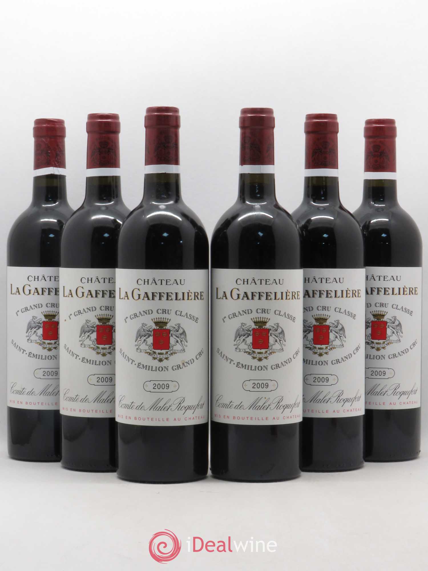 Château la Gaffelière 1er Grand Cru Classé B 2009 - Lot de 6 bouteilles - 0