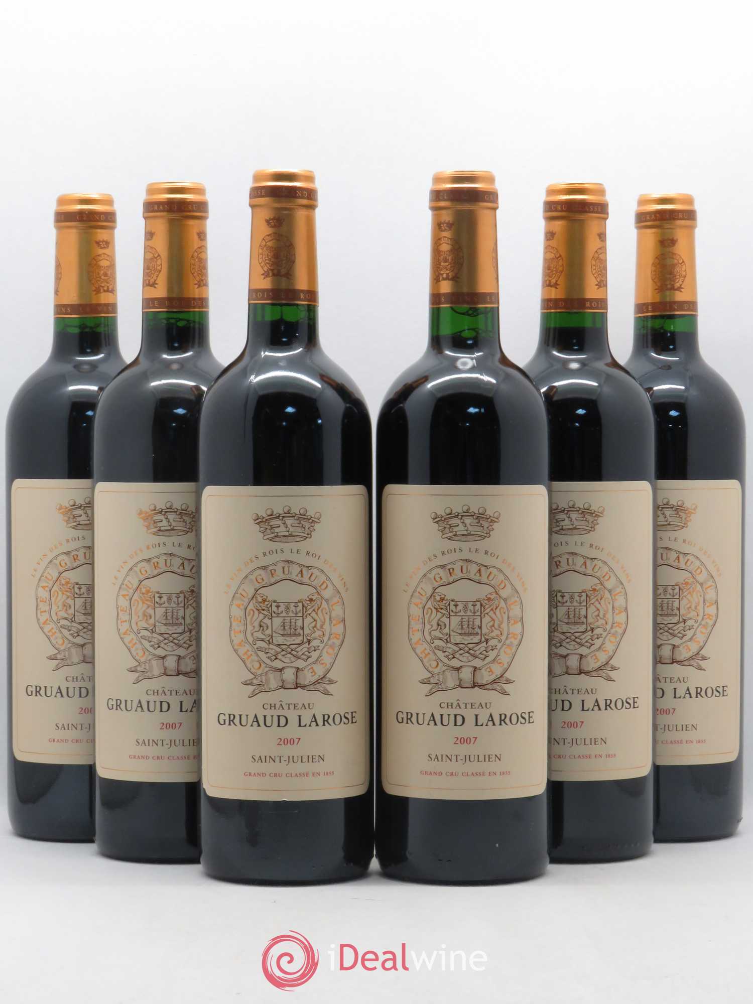 Château Gruaud Larose 2ème Grand Cru Classé 2007 - Lot de 6 bouteilles - 0