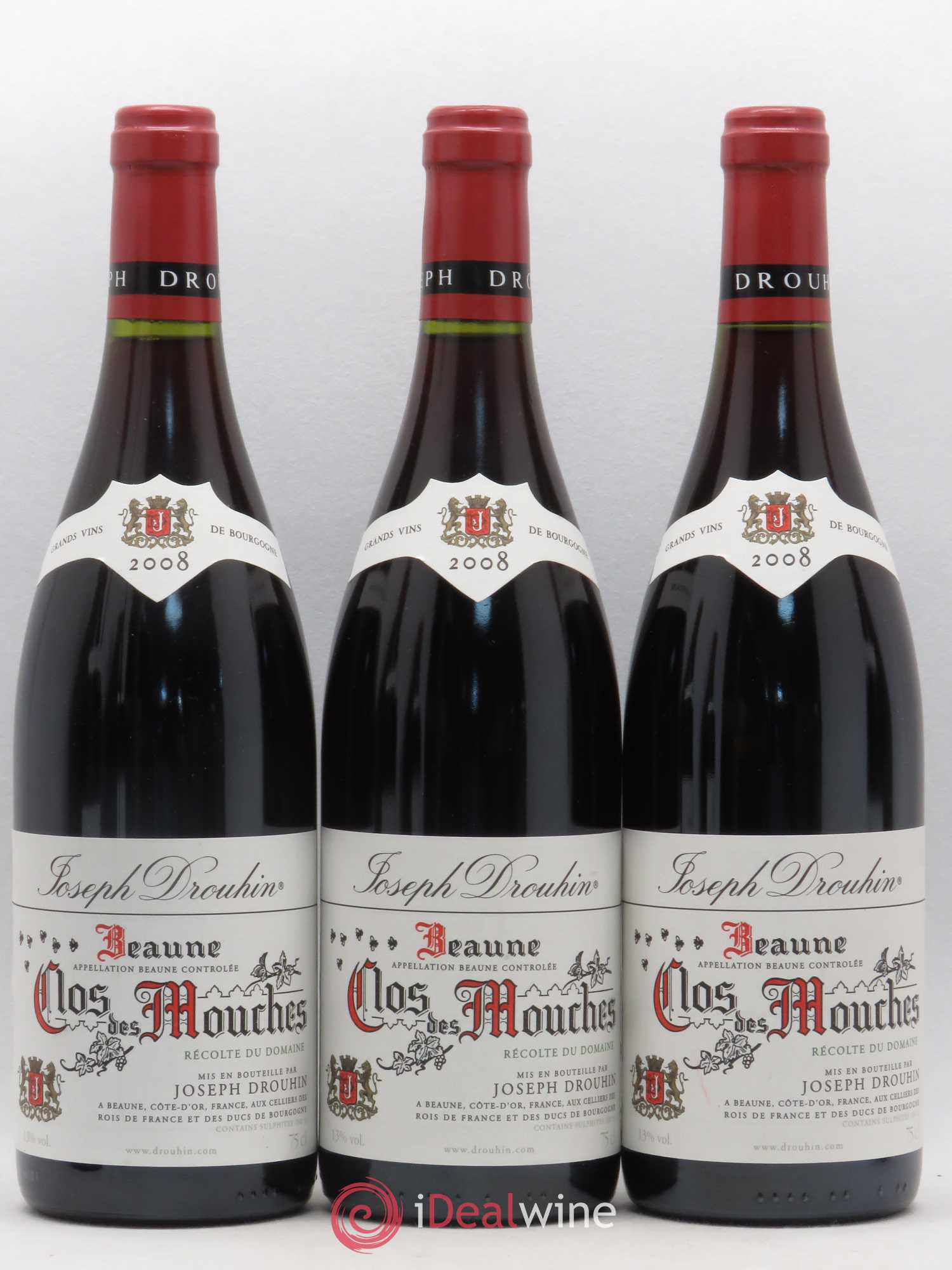 Beaune 1er Cru Clos des Mouches Joseph Drouhin 2008 - Lot de 6 bouteilles - 2