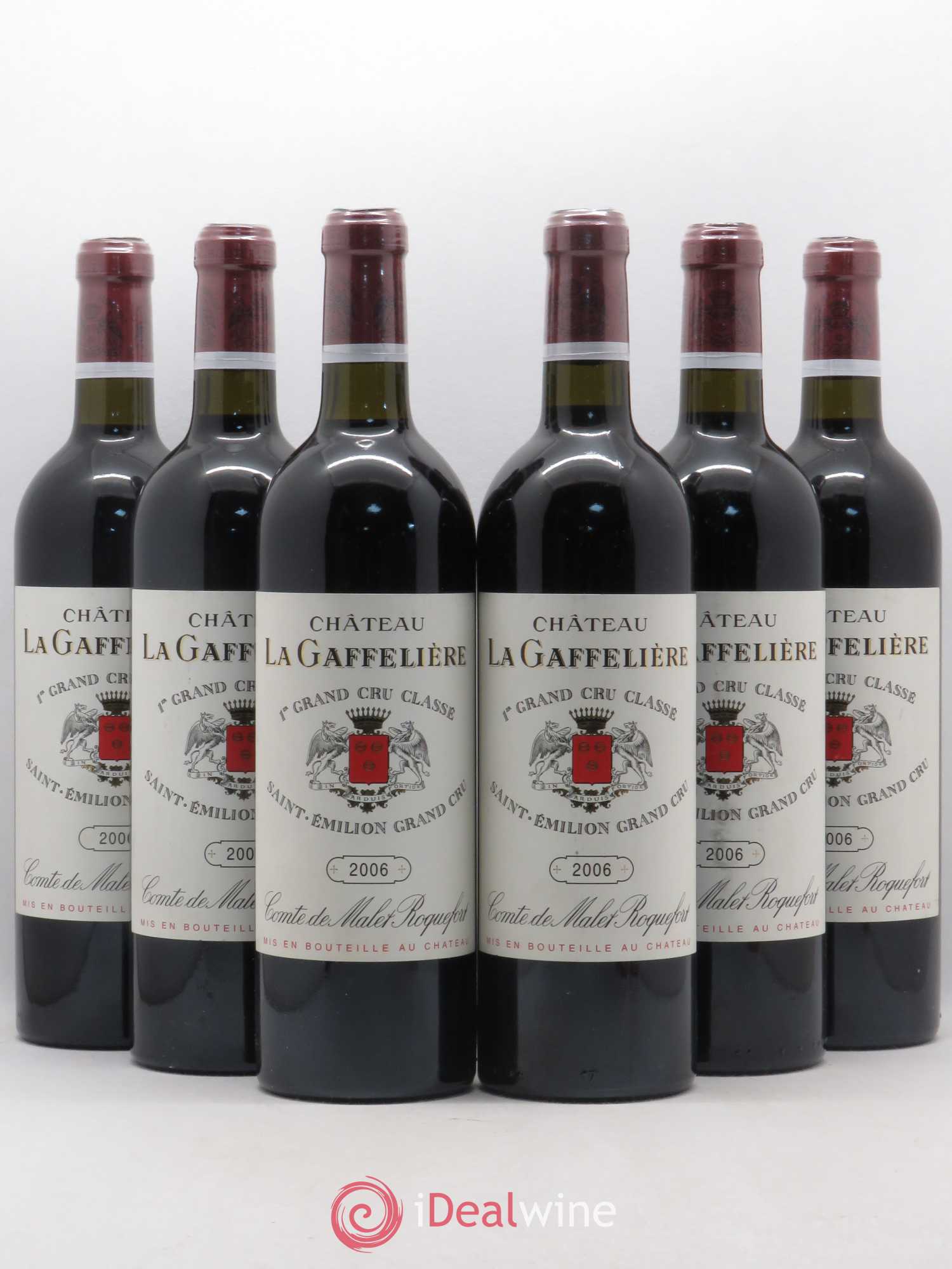 Château la Gaffelière 1er Grand Cru Classé B 2006 - Lot de 6 bouteilles - 0