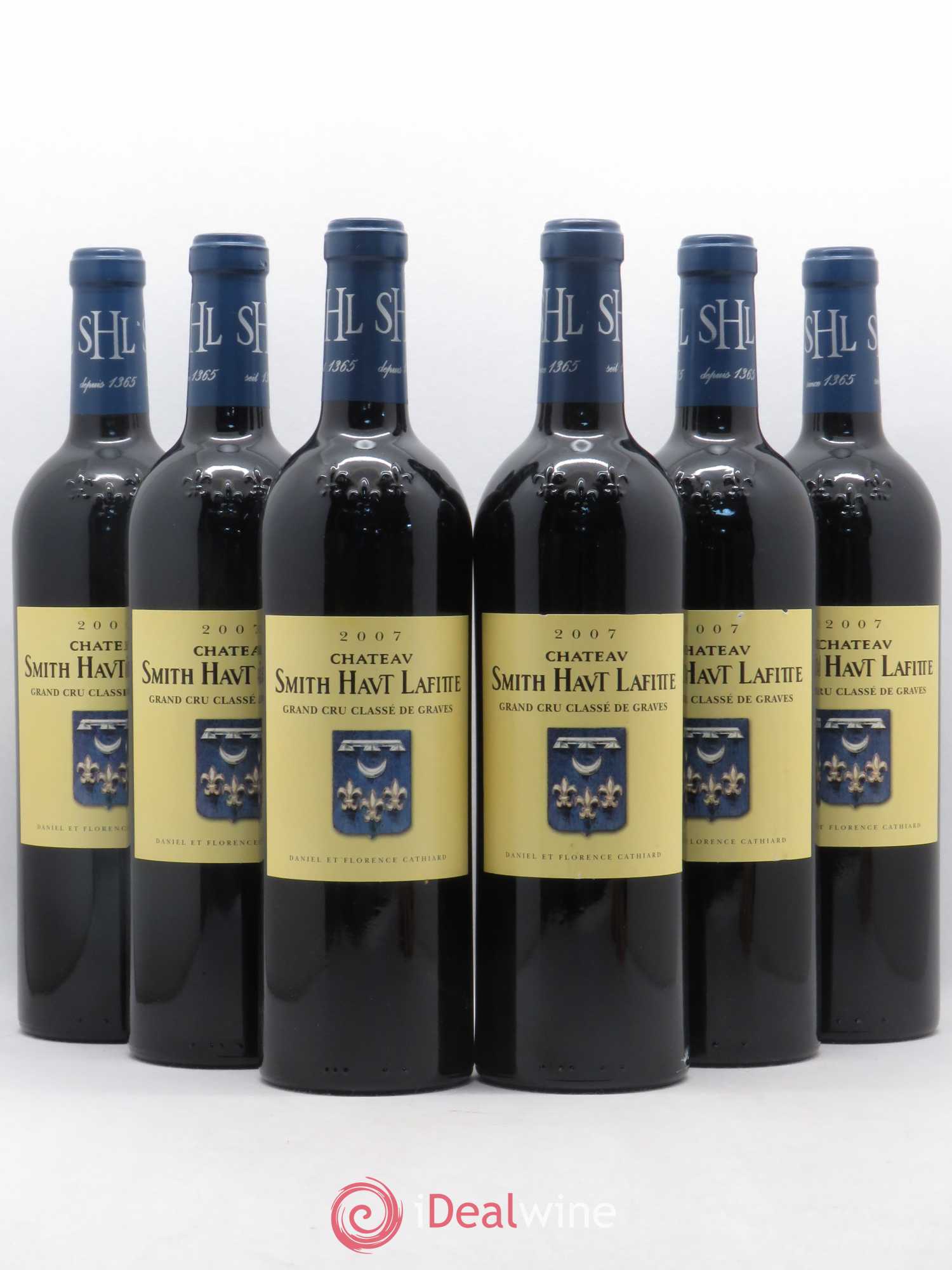 Château Smith Haut Lafitte Cru Classé de Graves 2007 - Lot de 6 bouteilles - 0