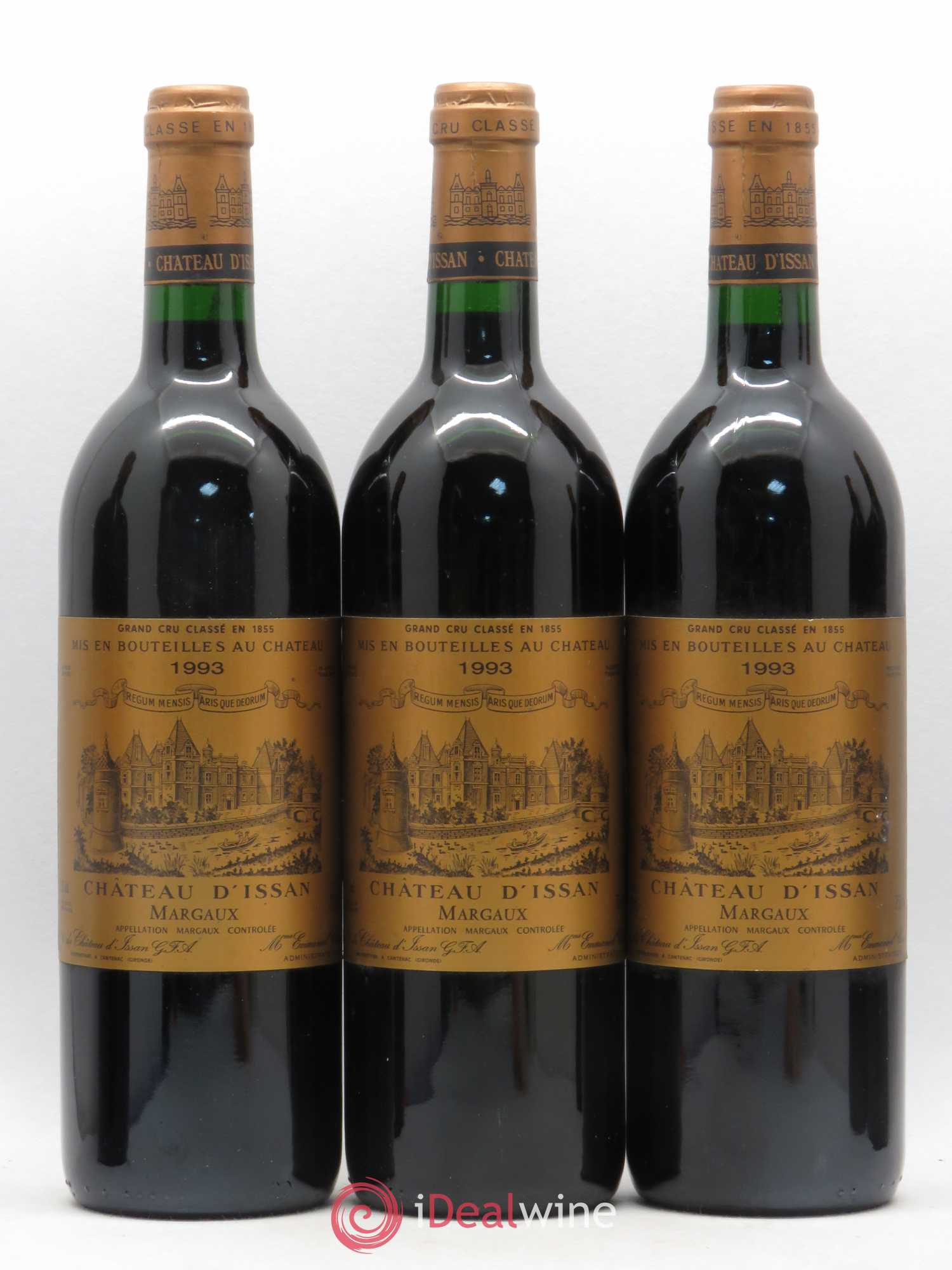 Château d'Issan 3ème Grand Cru Classé 1993 - Lot de 6 bouteilles - 2