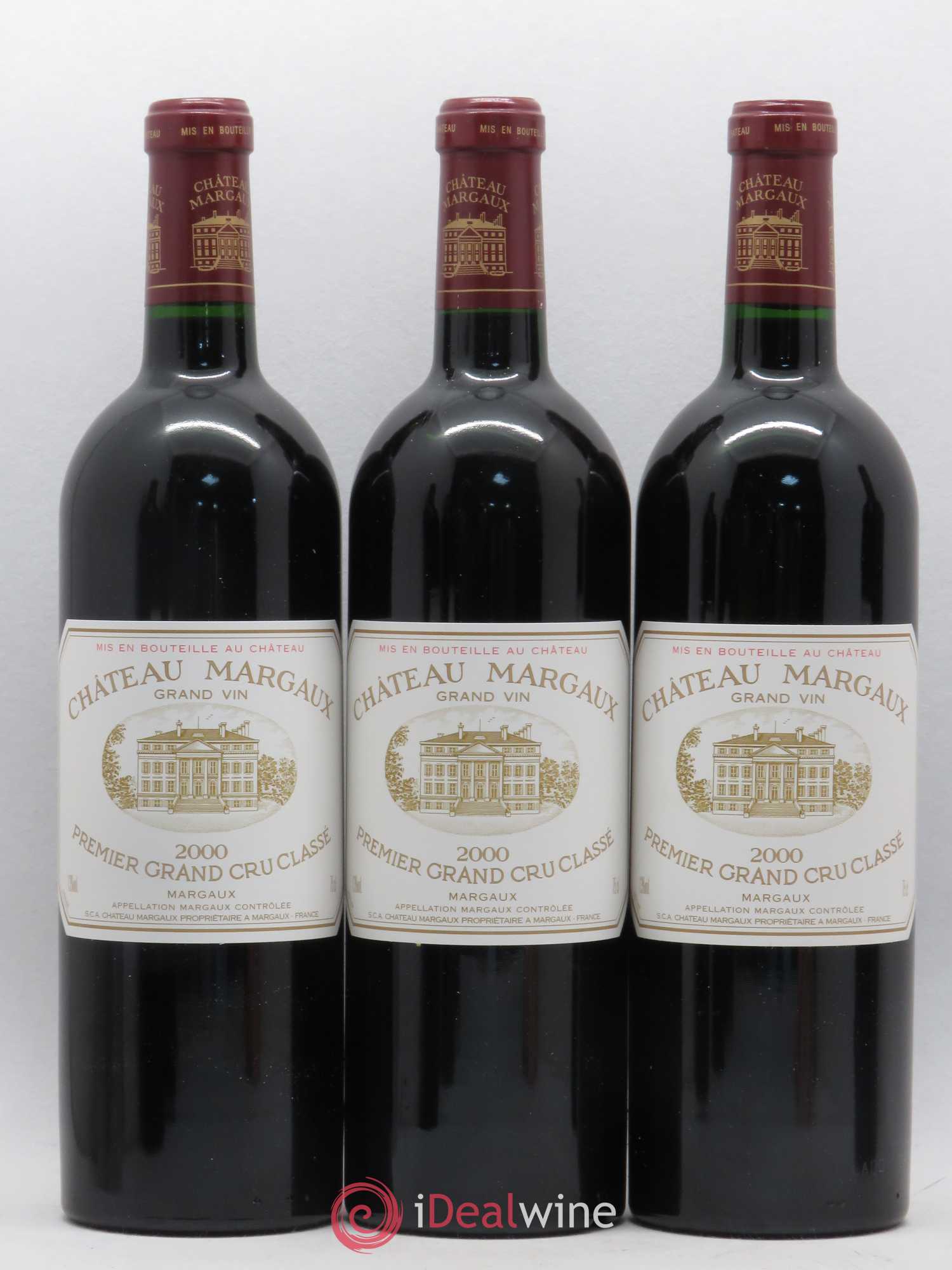 Château Margaux 1er Grand Cru Classé 2000 - Lot de 6 bouteilles - 3