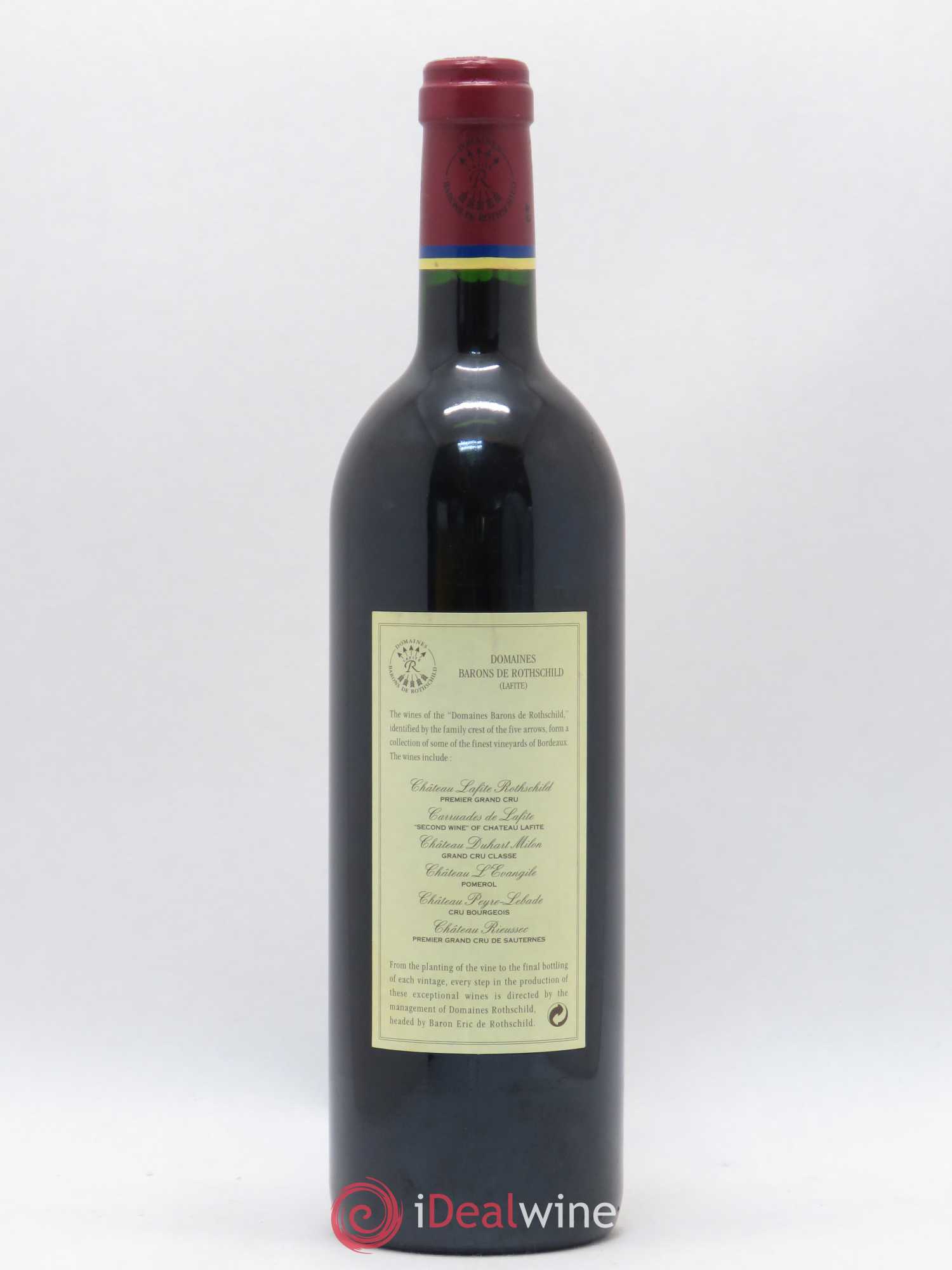 Carruades de Lafite Rothschild Second Vin 1998 - Lot de 1 bouteille - 1