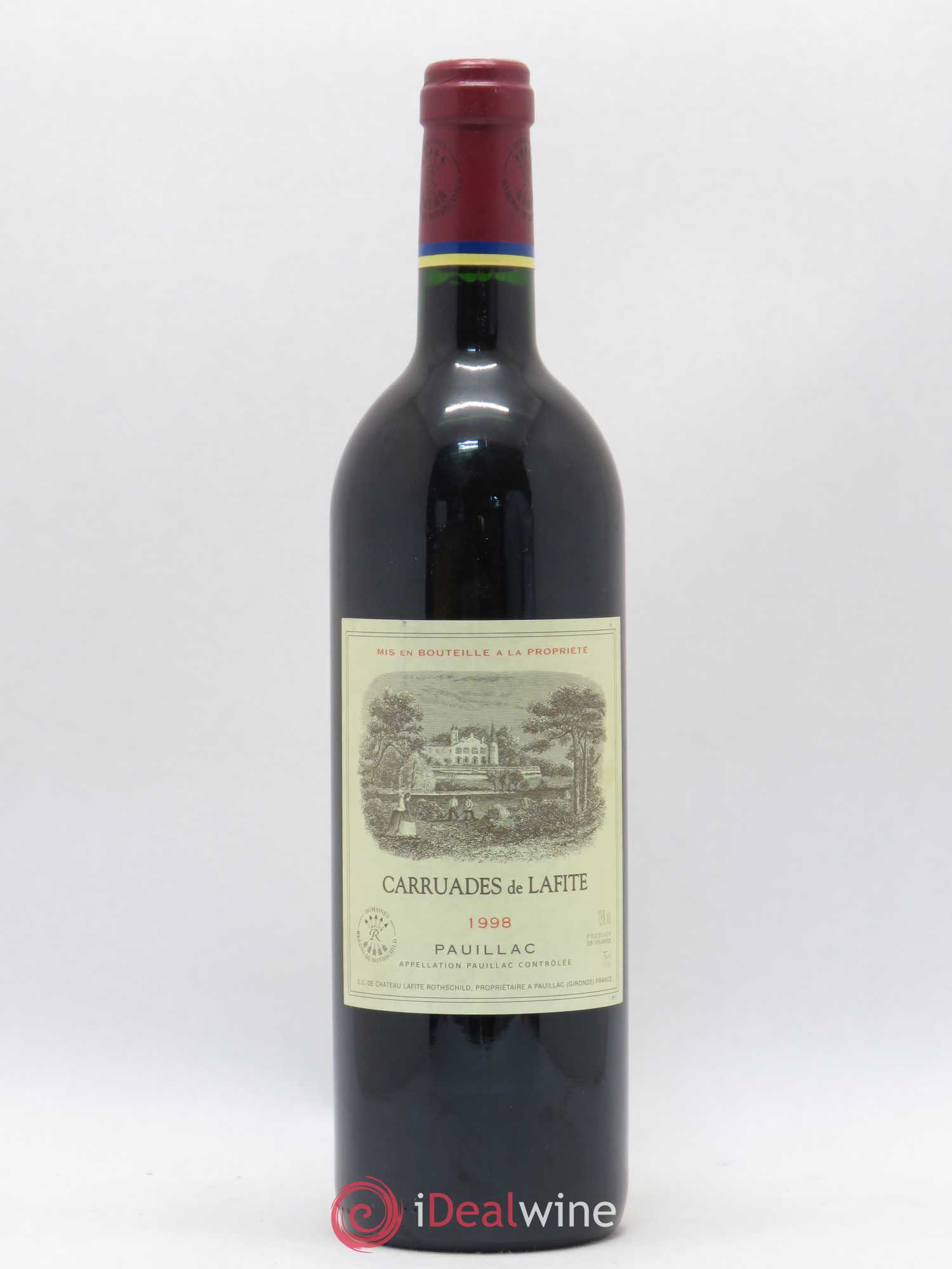 Carruades de Lafite Rothschild Second Vin 1998 - Lot de 1 bouteille - 0