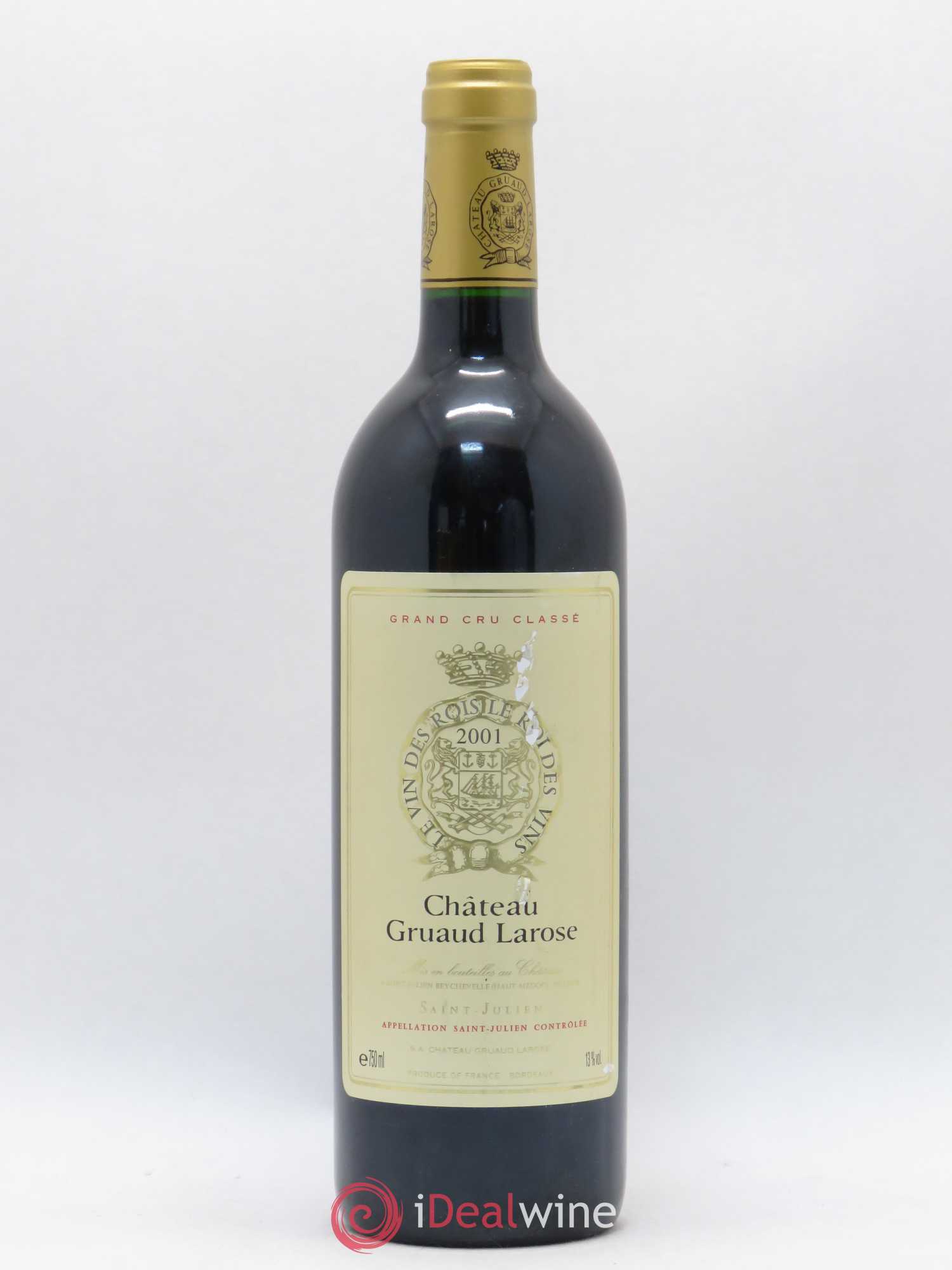 Château Gruaud Larose 2ème Grand Cru Classé 2001 - Lot de 1 bouteille - 0