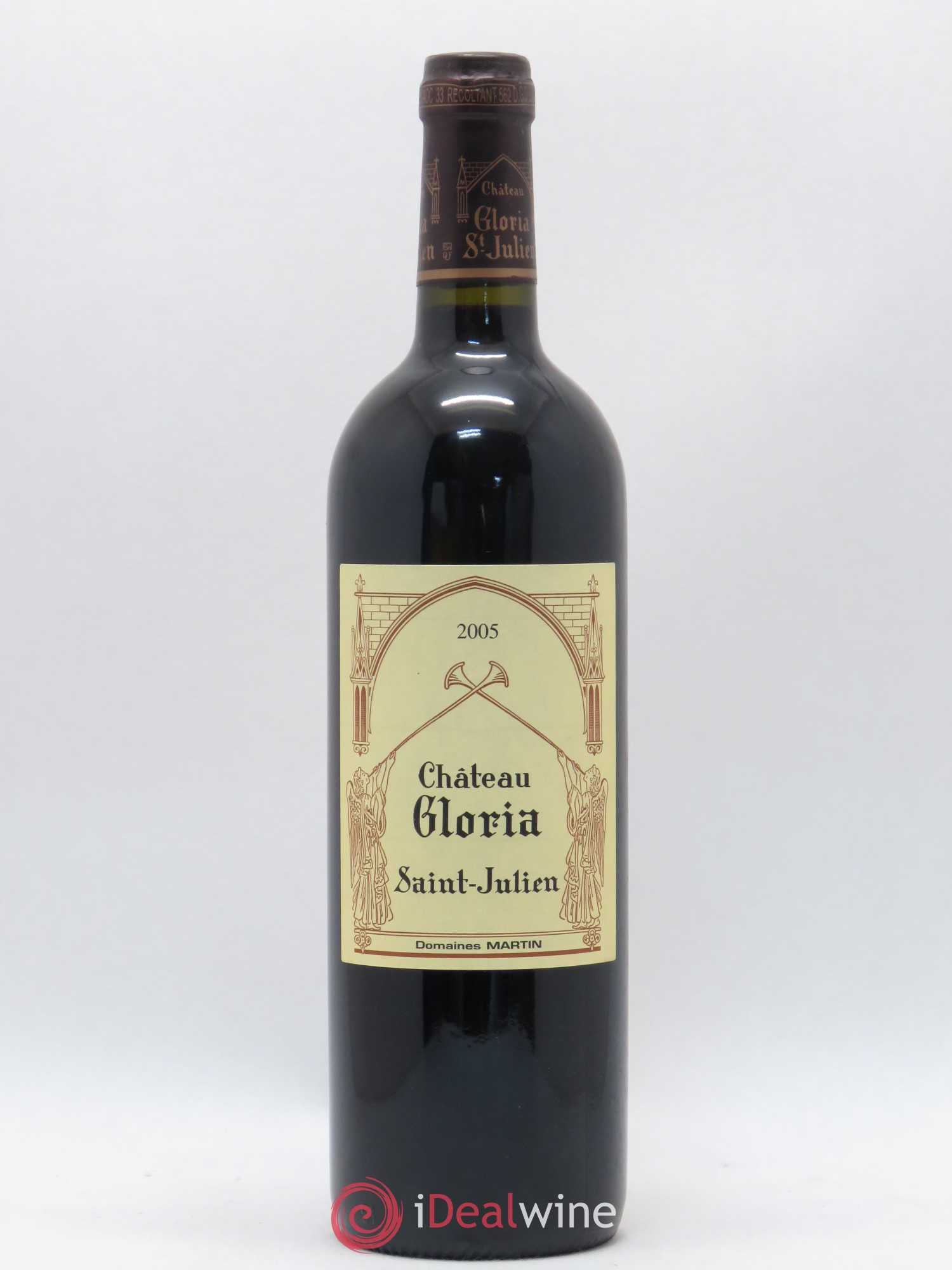 Château Gloria 2005 - Lot de 1 bouteille - 0