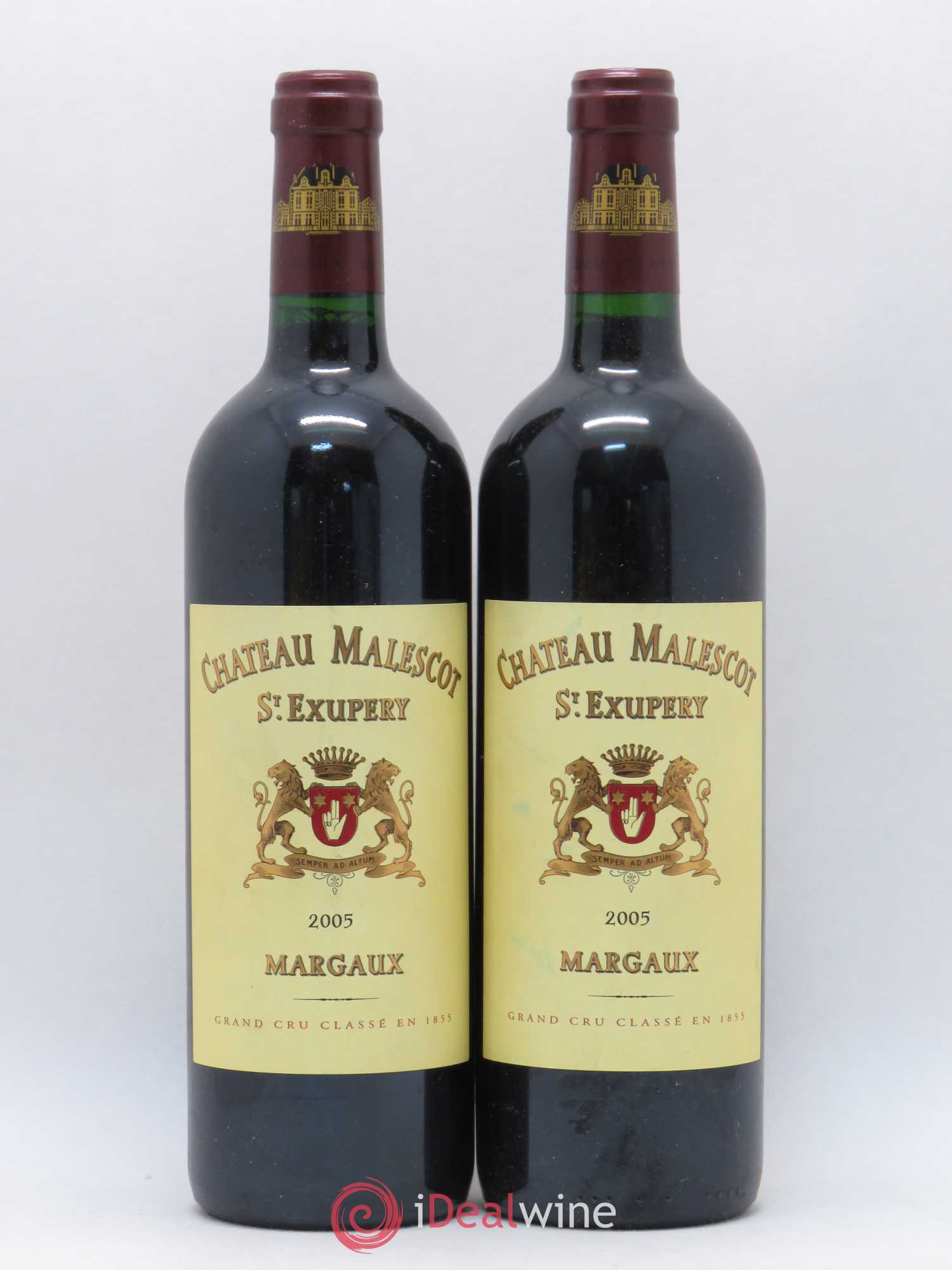 Château Malescot Saint-Exupéry 3ème Grand Cru Classé 2005 - Lot de 2 bouteilles - 0