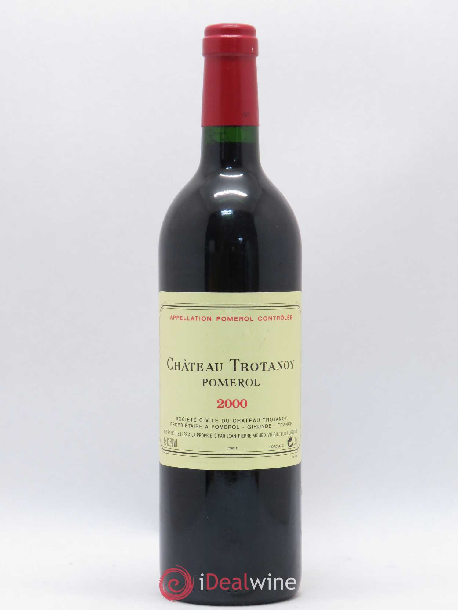 Château Trotanoy 2000 - Lot de 1 bouteille - 0
