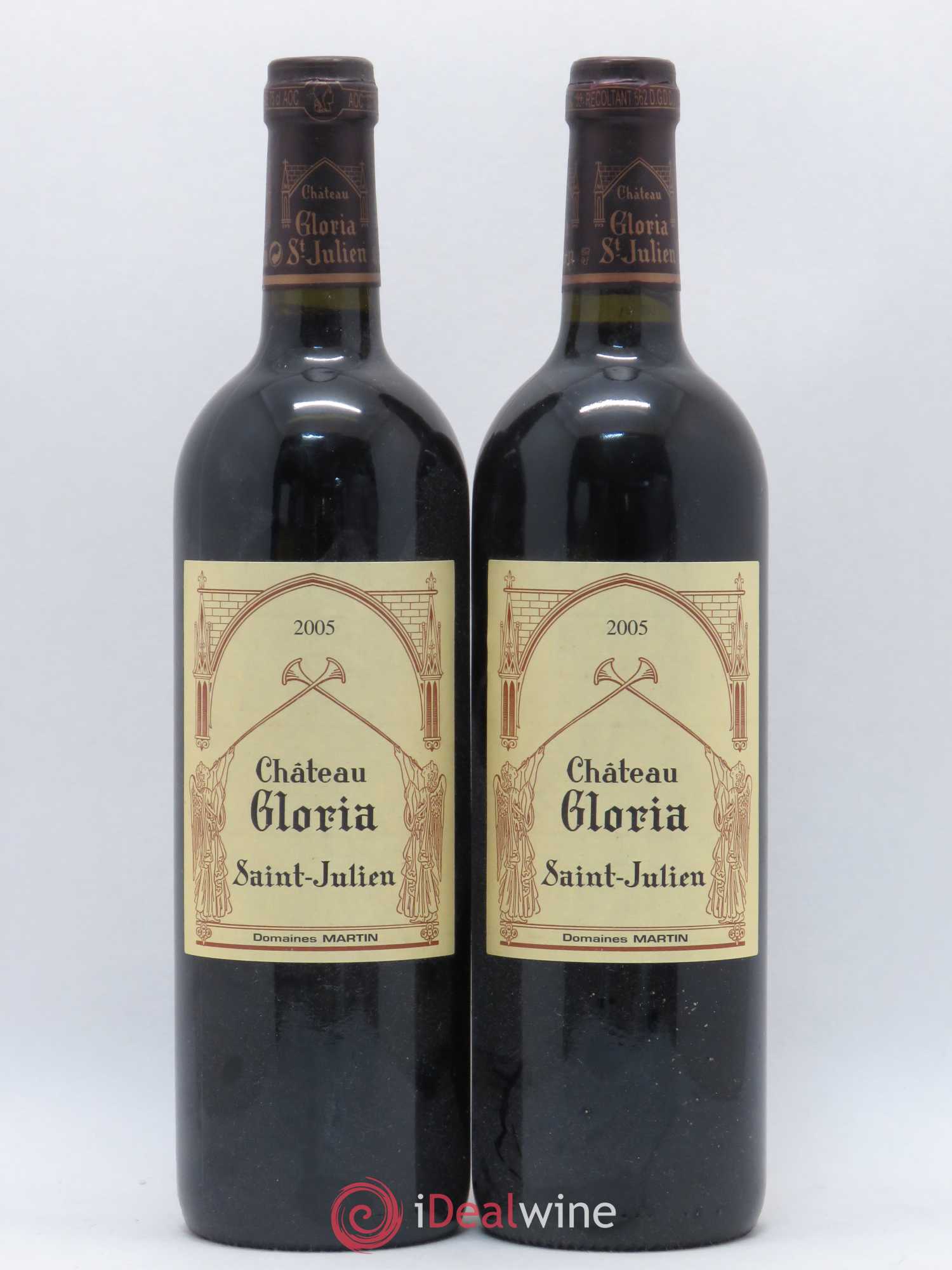 Château Gloria 2005 - Lot de 2 bouteilles - 0
