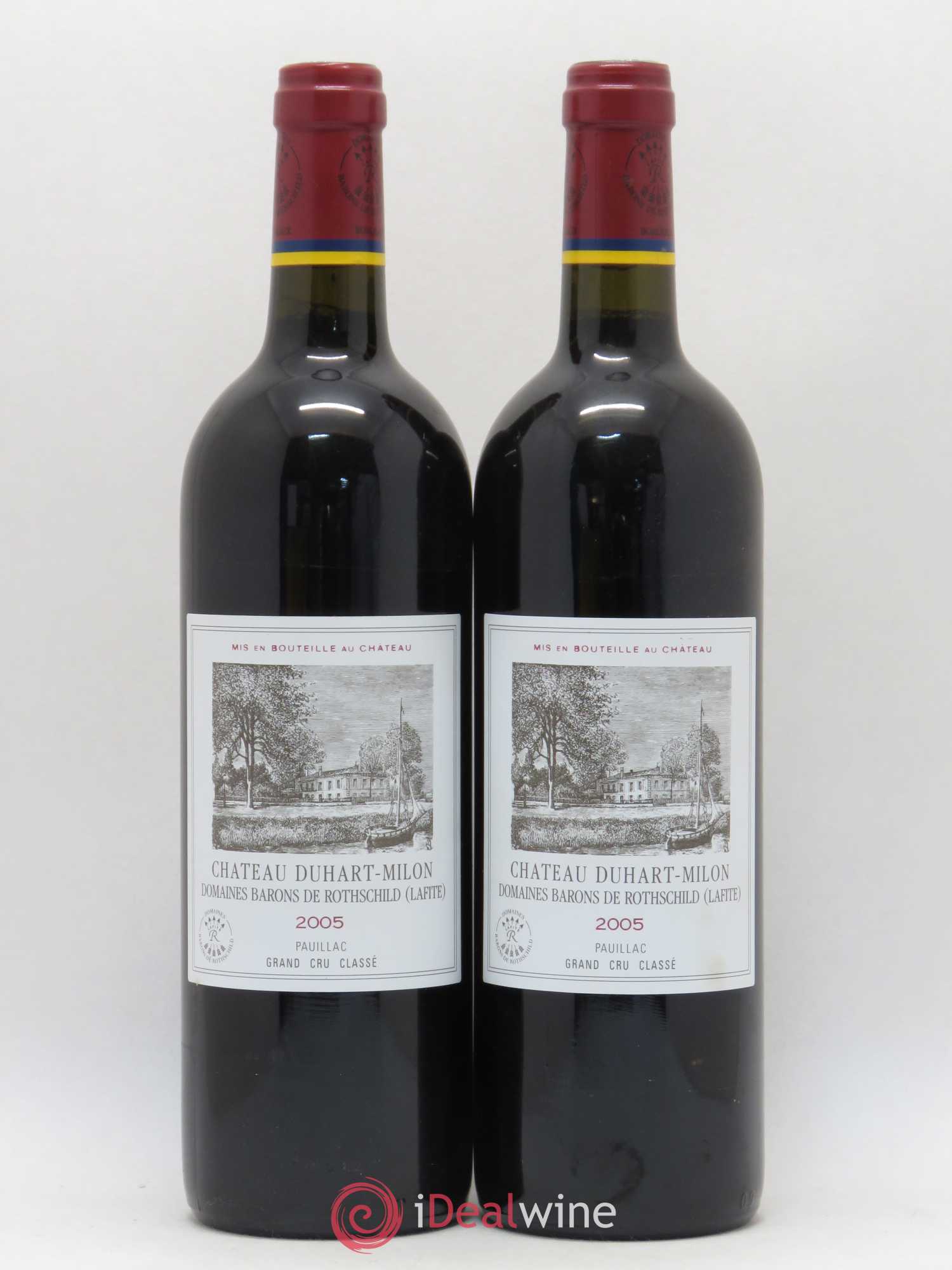 Château Duhart-Milon 4ème Grand Cru Classé 2005 - Lot de 2 bouteilles - 0