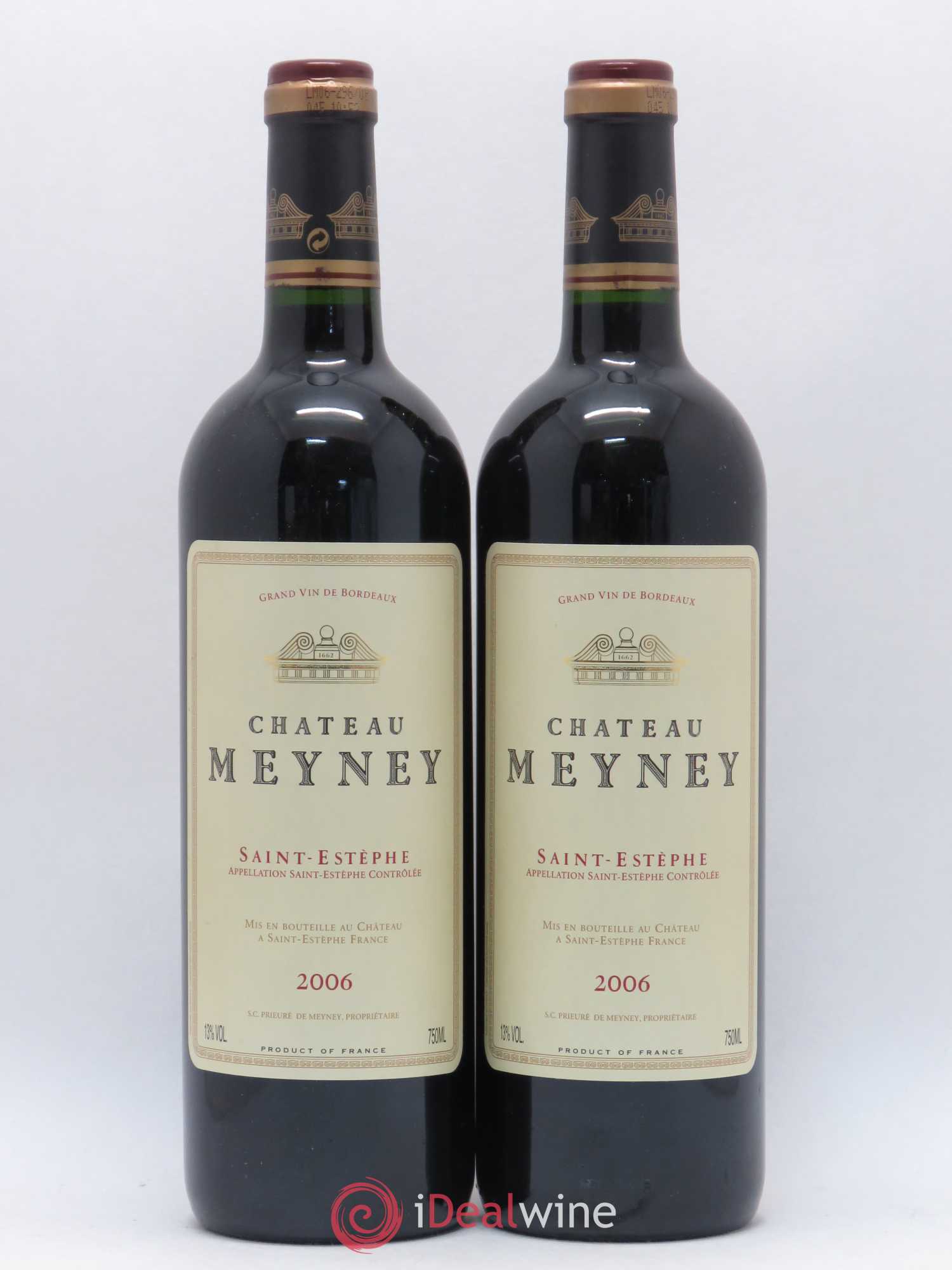 Château Meyney 2006 - Lot de 2 bouteilles - 0