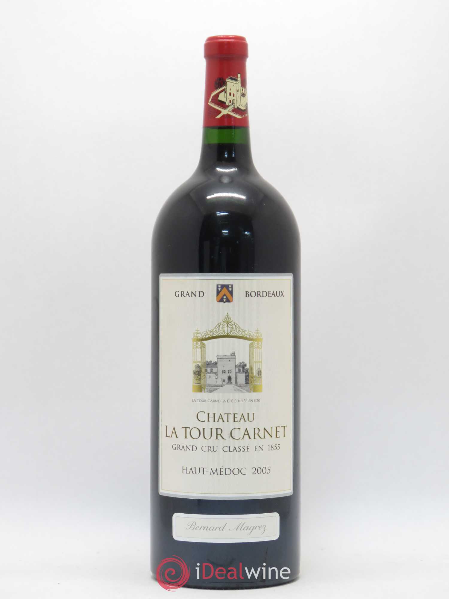 Château la Tour Carnet 4ème Grand Cru Classé 2005 - Lot de 1 magnum - 0