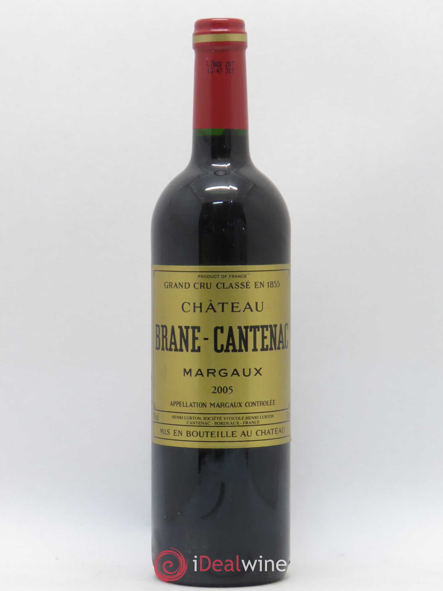 Château Brane Cantenac 2ème Grand Cru Classé 2005 - Lot de 1 bouteille - 0
