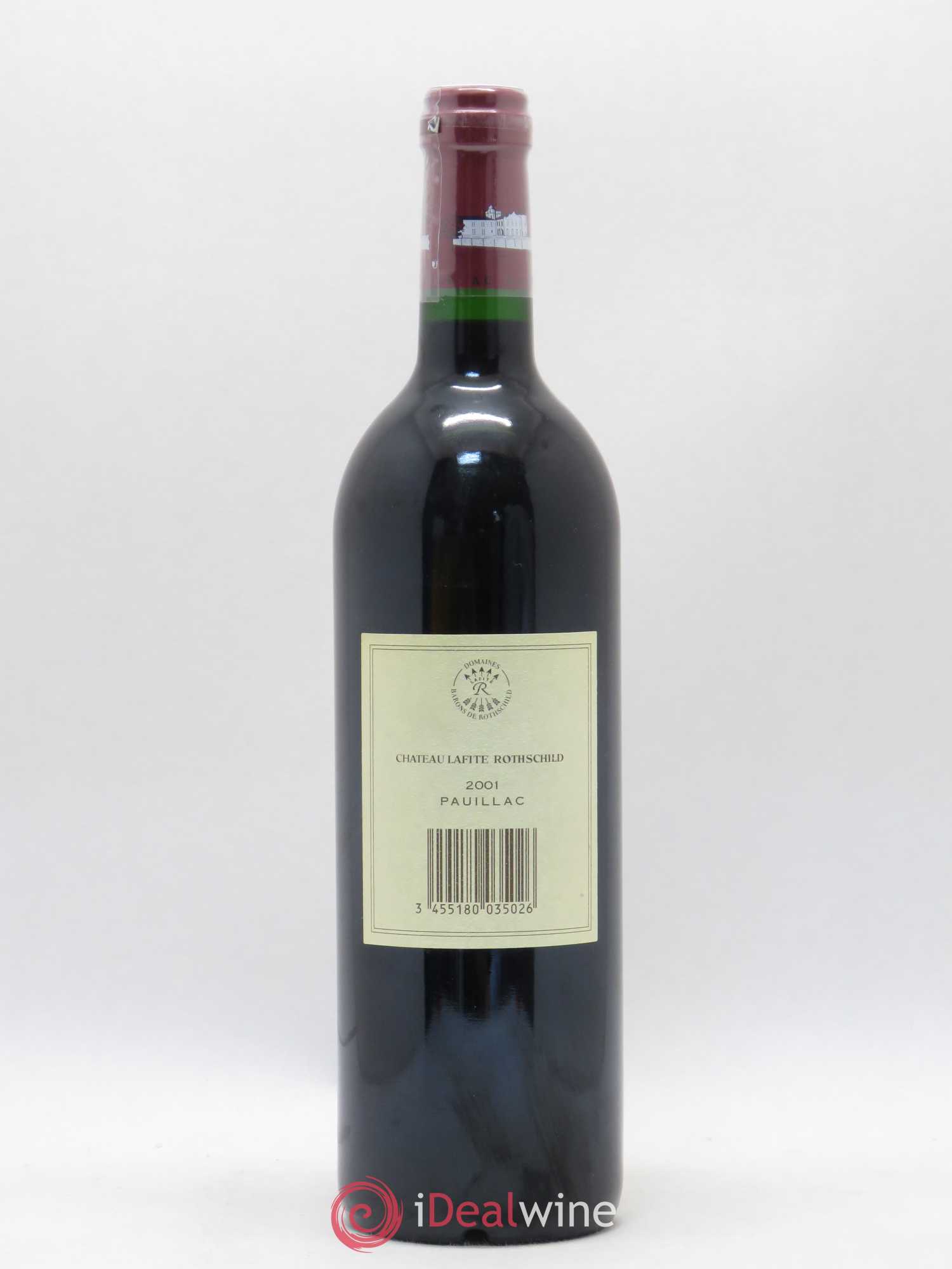 Château Lafite Rothschild 1er Grand Cru Classé 2001 - Lot de 1 bouteille - 1