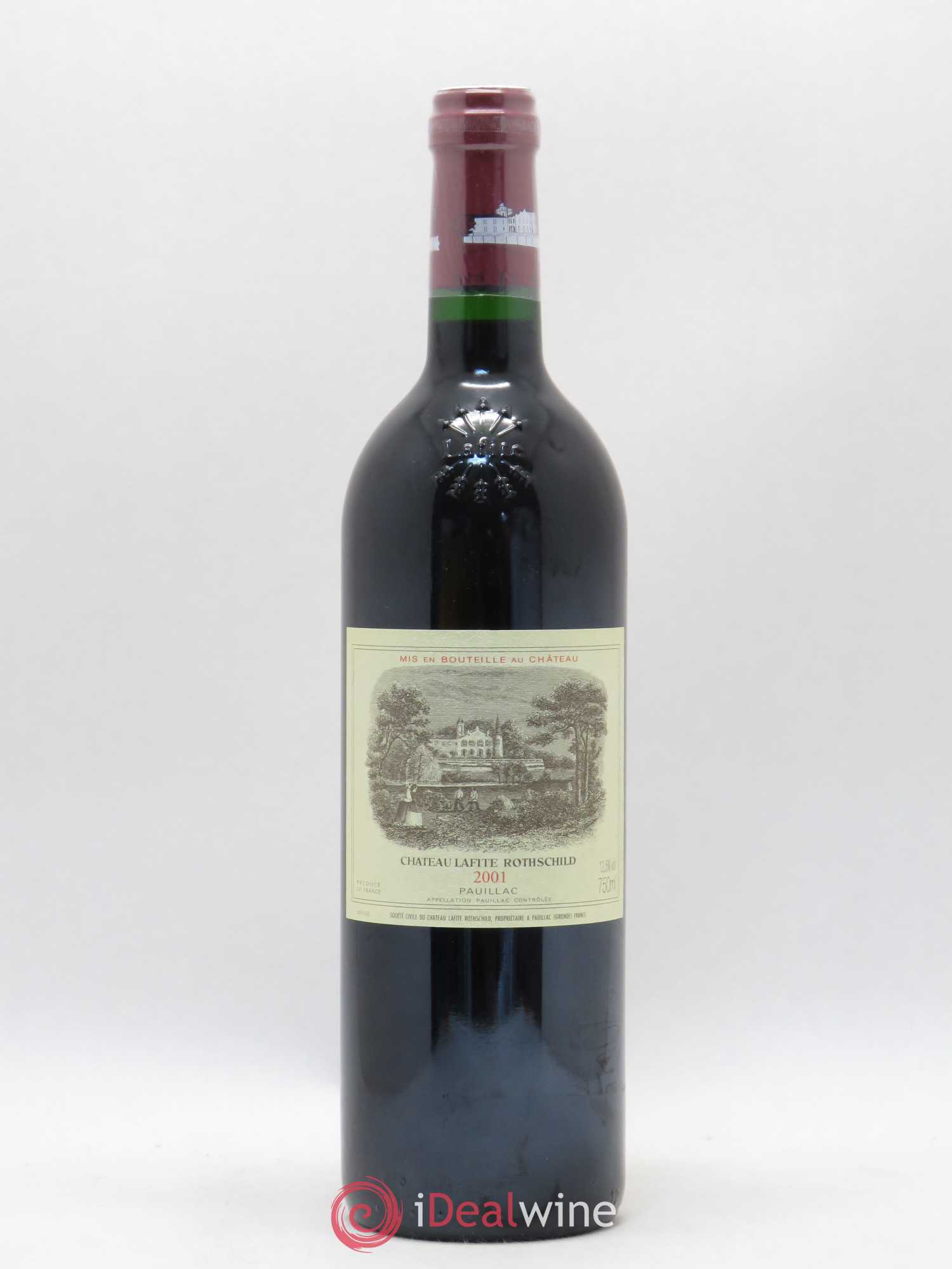 Château Lafite Rothschild 1er Grand Cru Classé 2001 - Lot de 1 bouteille - 0