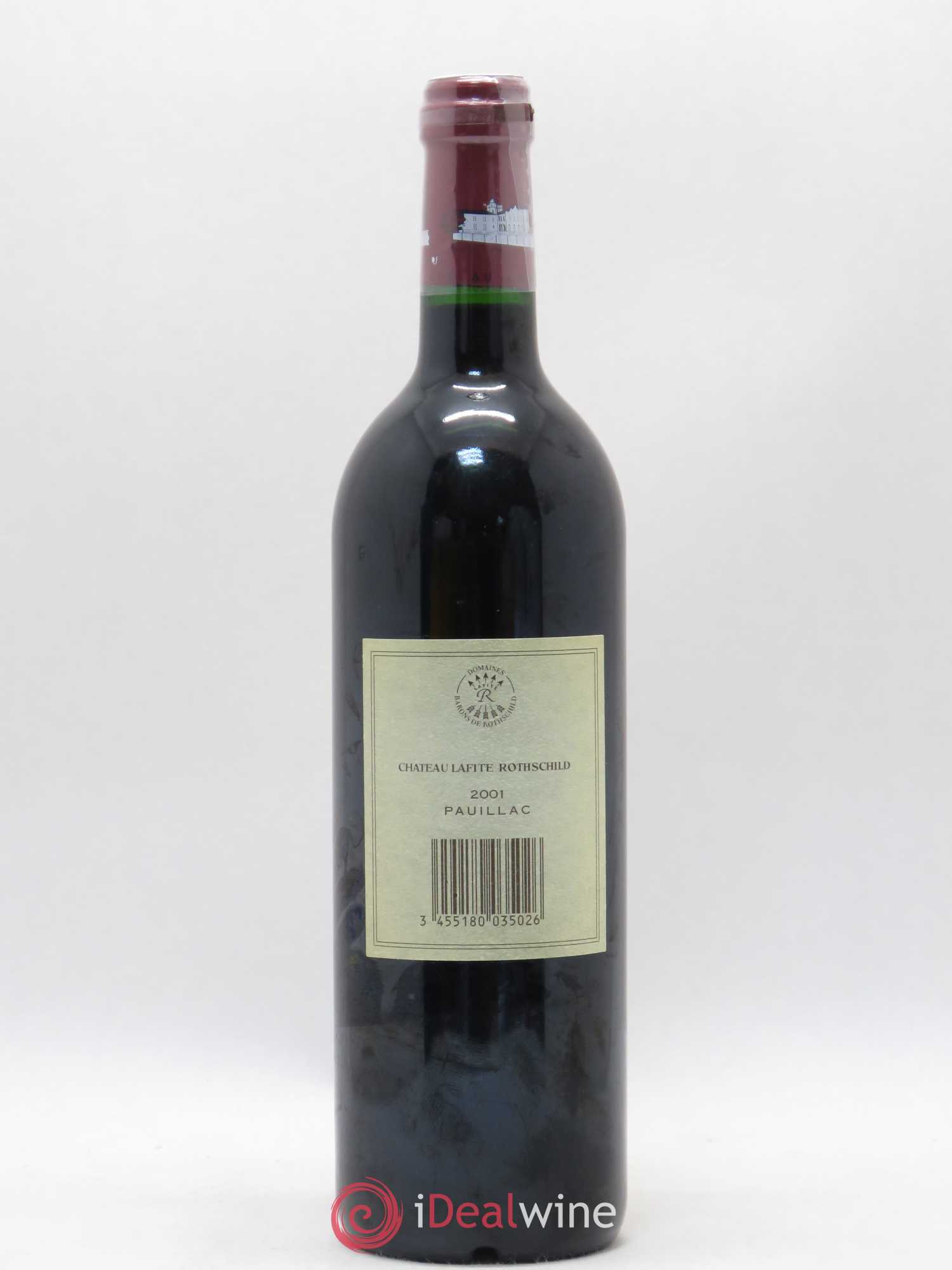Château Lafite Rothschild 1er Grand Cru Classé 2001 - Lot de 1 bouteille - 1