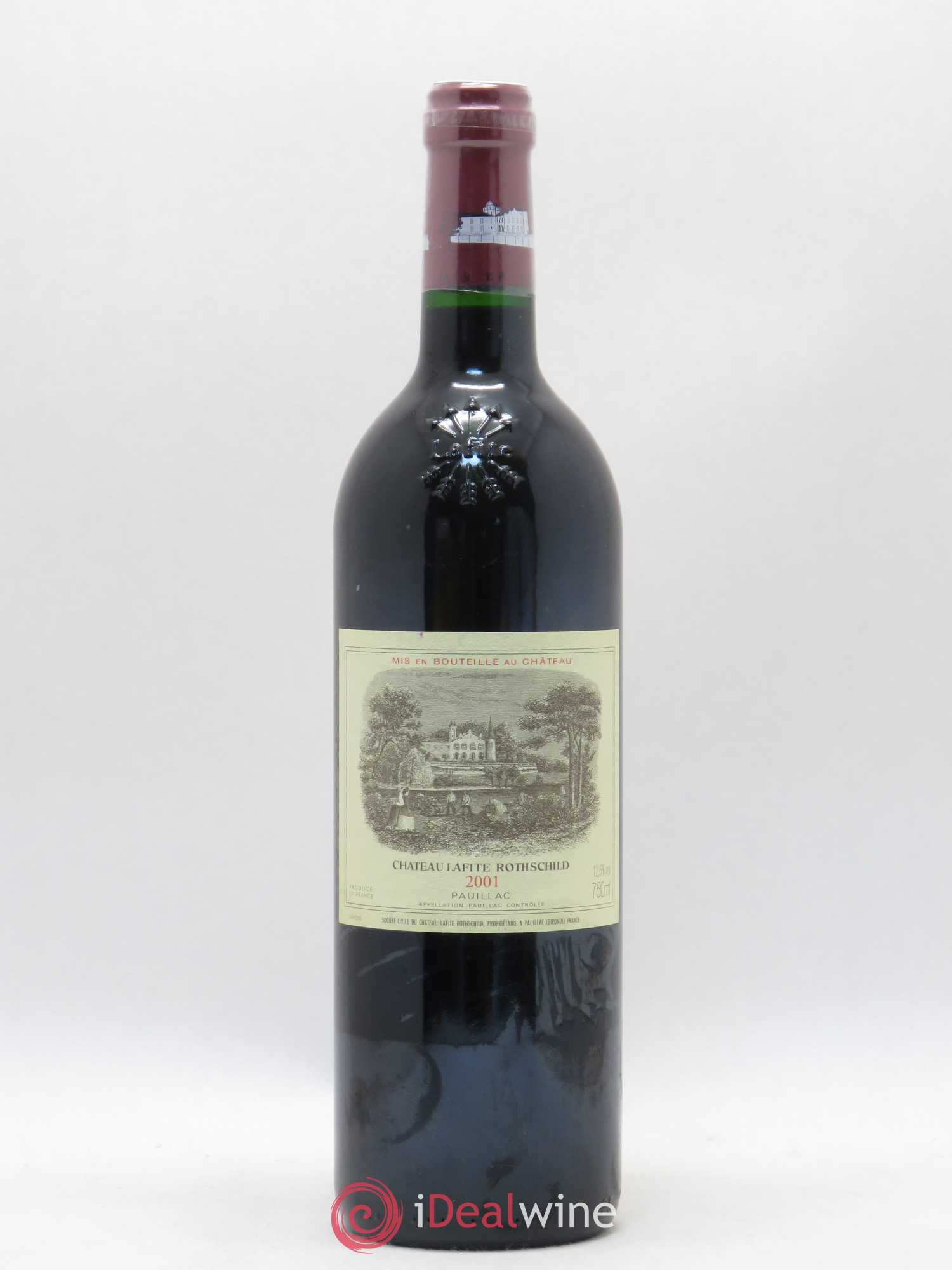 Château Lafite Rothschild 1er Grand Cru Classé 2001 - Lot de 1 bouteille - 0