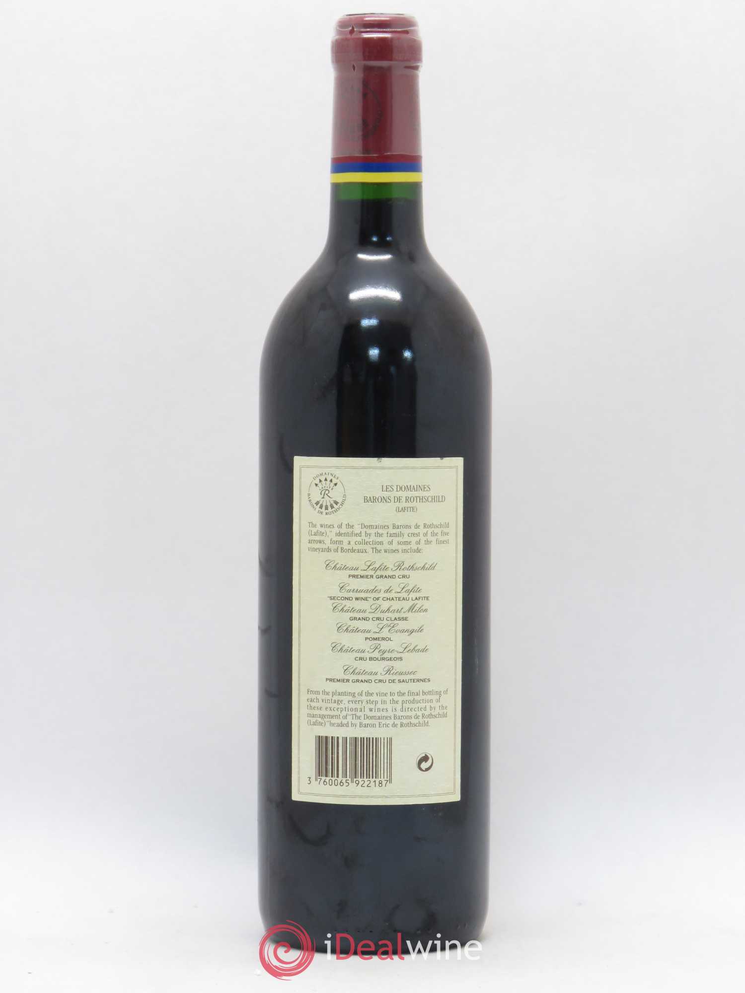 Carruades de Lafite Rothschild Second Vin 2000 - Lot de 1 bouteille - 1