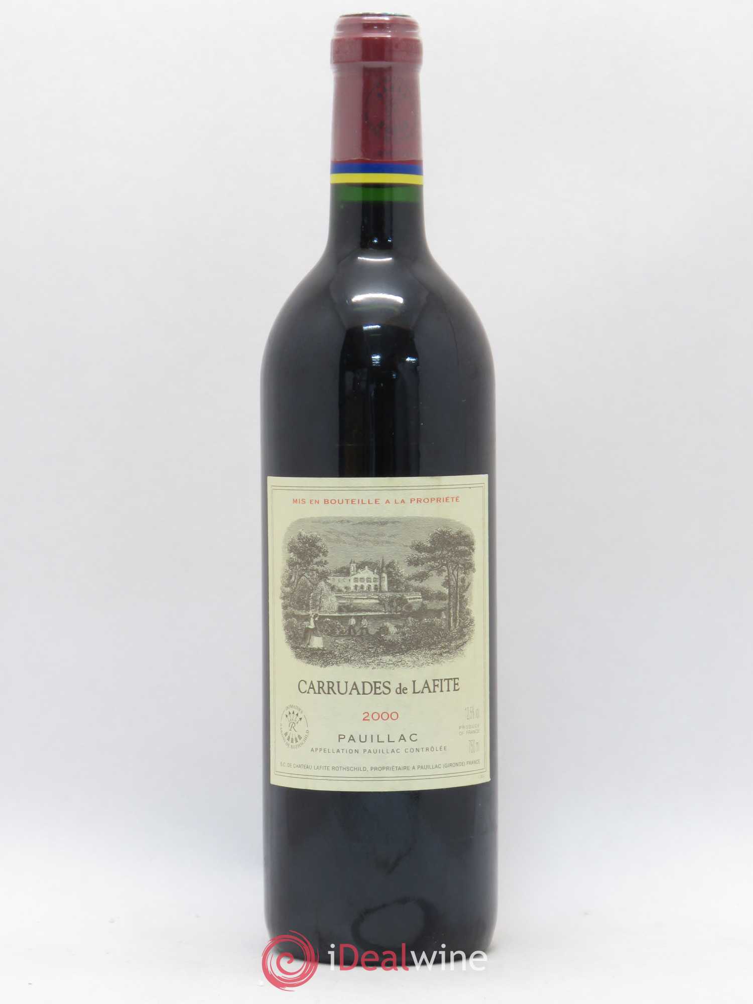 Carruades de Lafite Rothschild Second Vin 2000 - Lot de 1 bouteille - 0