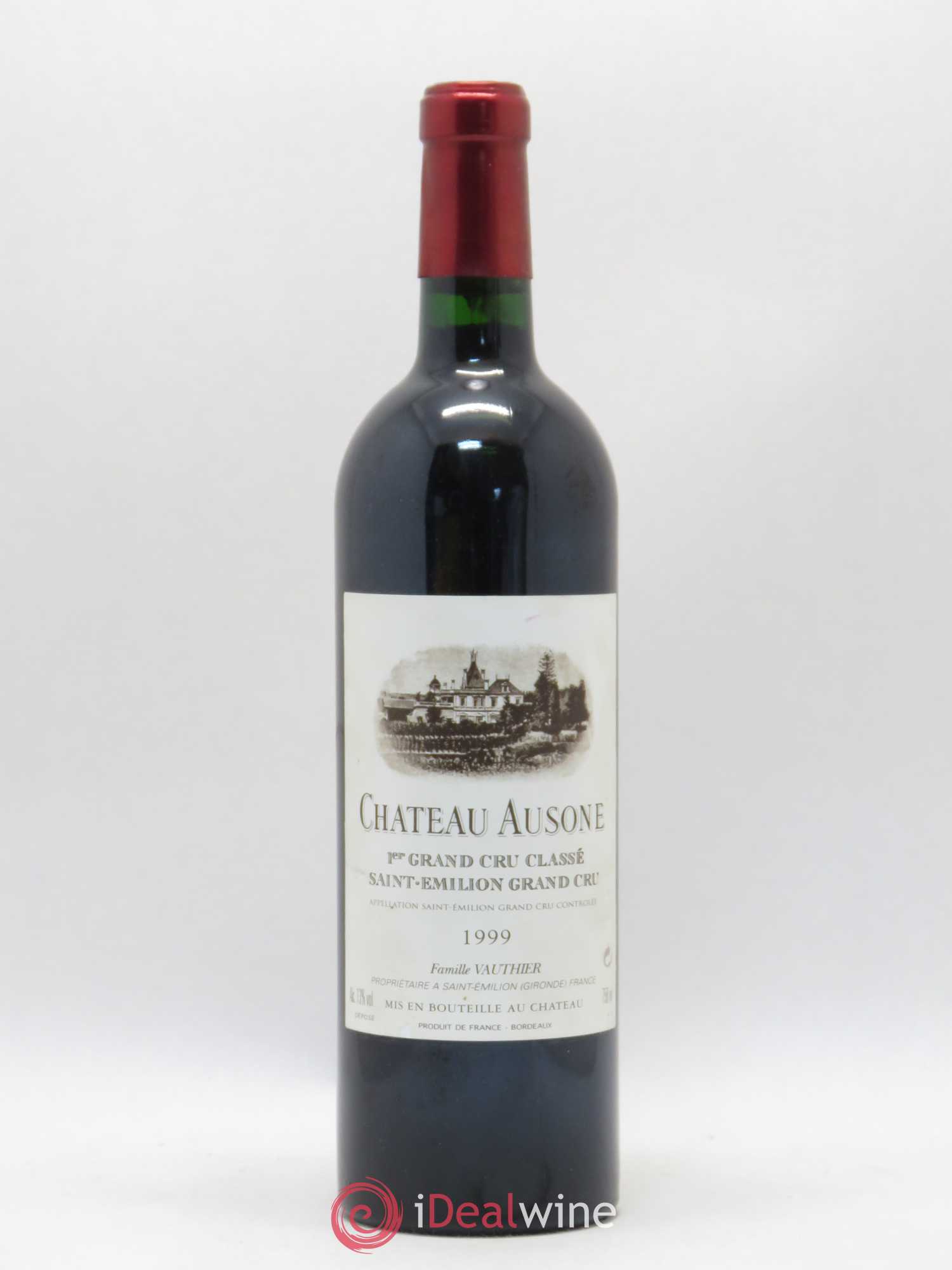 Château Ausone 1er Grand Cru Classé A 1999 - Lot de 1 bouteille - 0