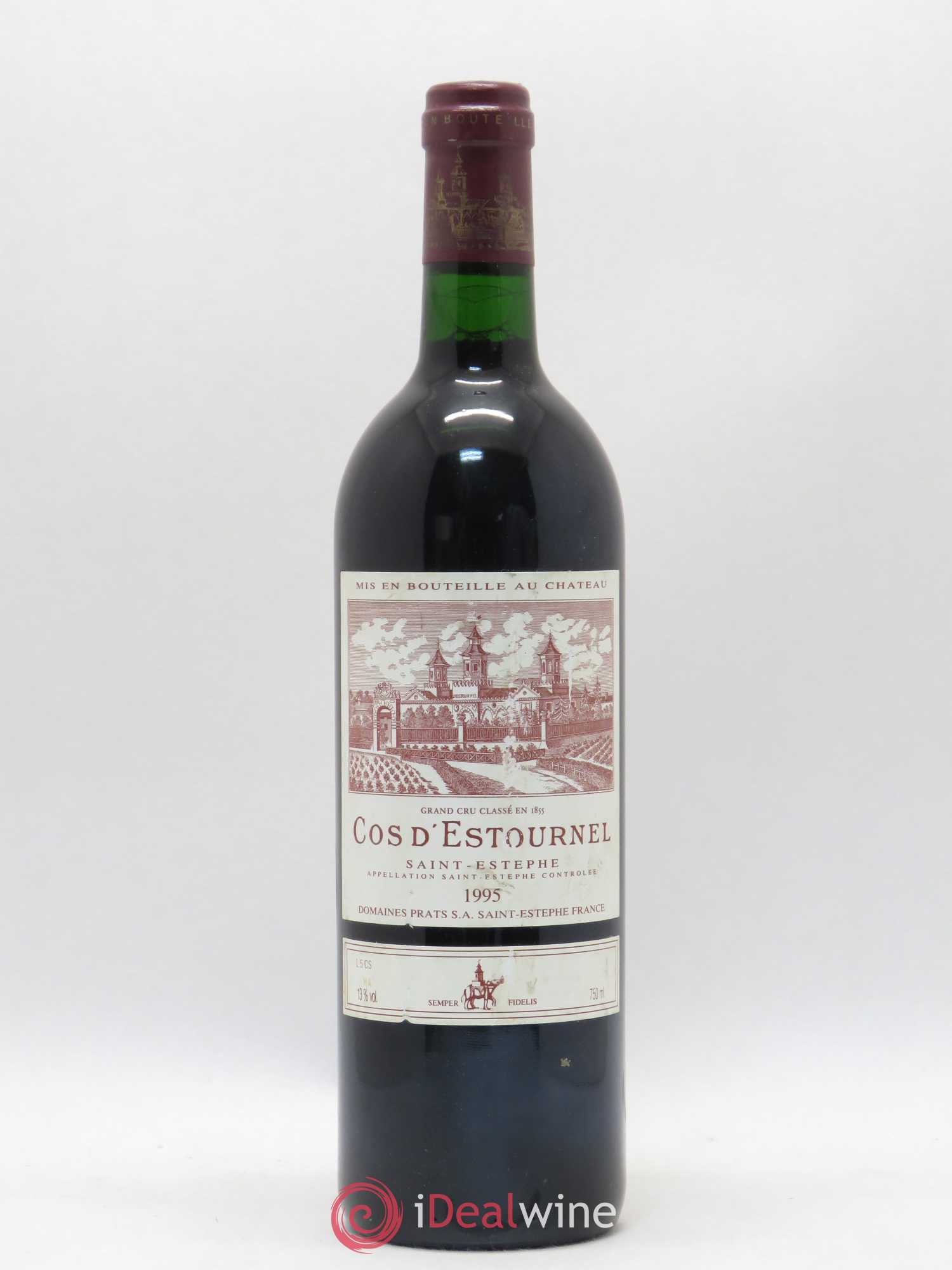 Cos d'Estournel 2ème Grand Cru Classé 1995 - Lot de 1 bouteille - 0