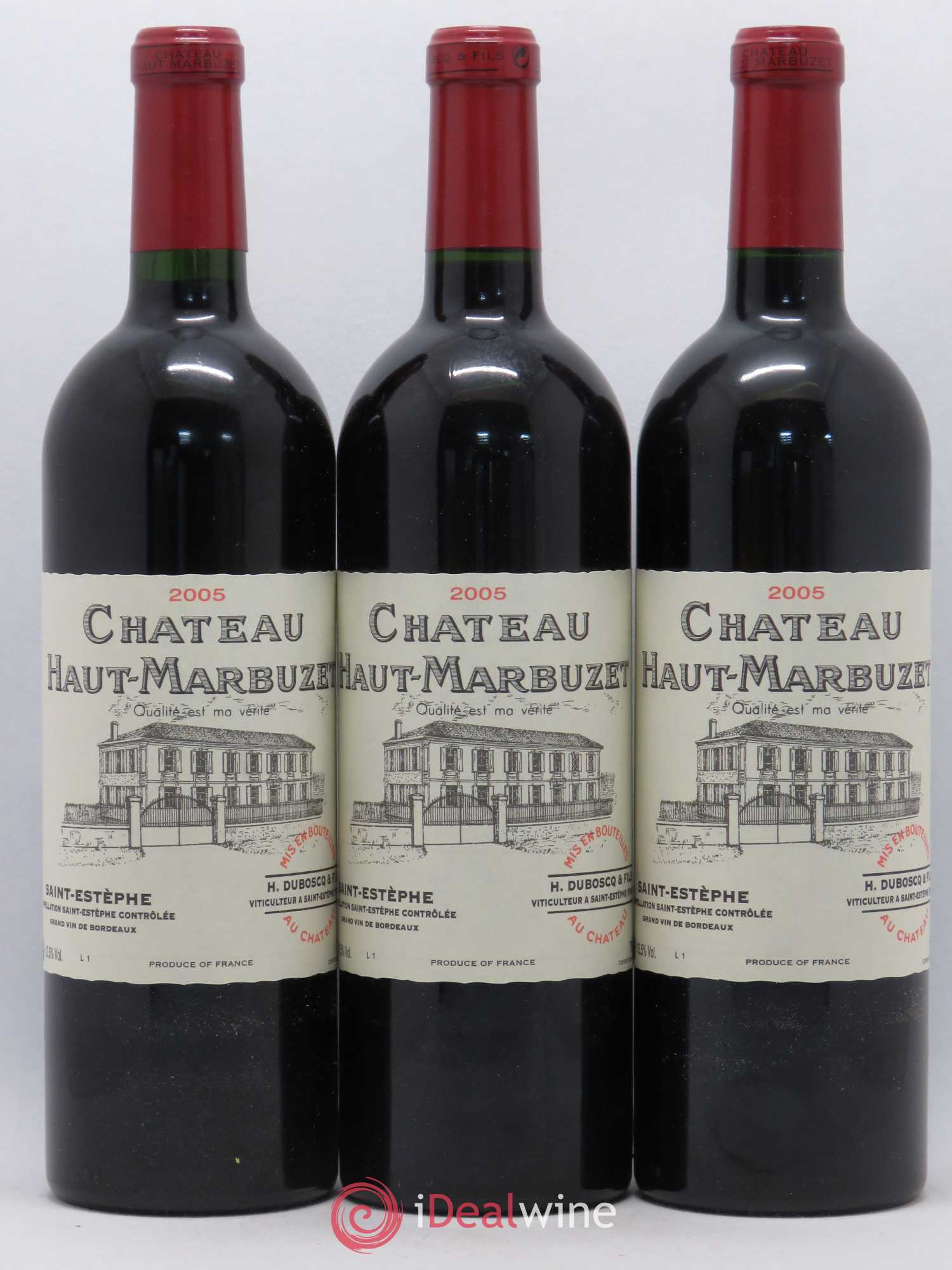 Château Haut Marbuzet 2005 - Lot de 6 bouteilles - 2