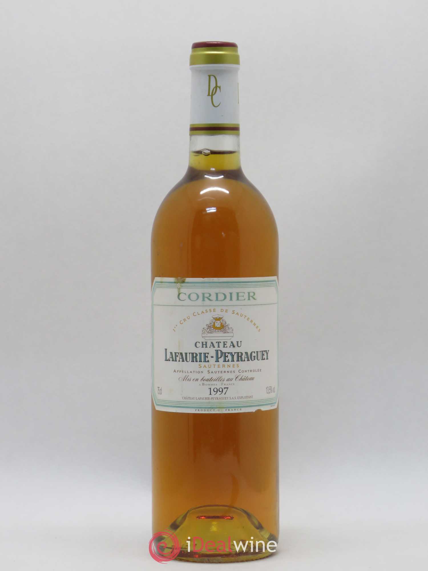 Château Lafaurie-Peyraguey 1er Grand Cru Classé 1997 - Lotto di 1 bottiglia - 0