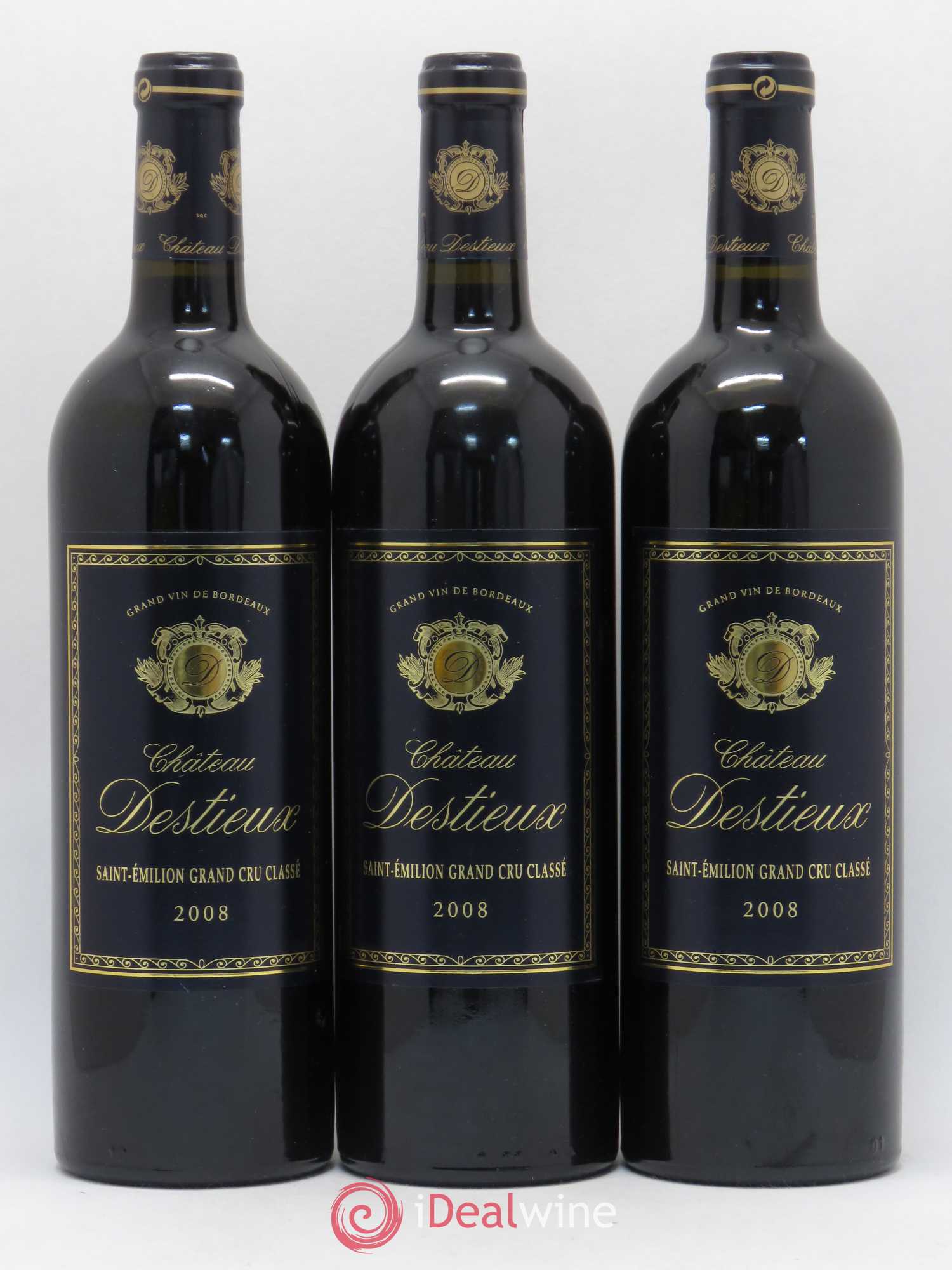 Château Destieux Grand Cru Classé 2008 - Lot de 6 bouteilles - 2