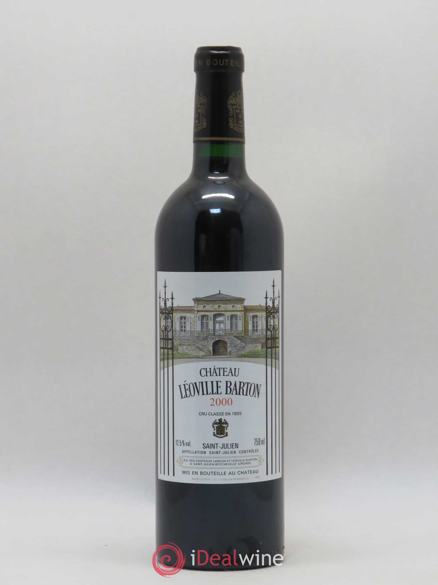 Château Léoville Barton 2ème Grand Cru Classé 2000 - Lot de 1 bouteille - 0