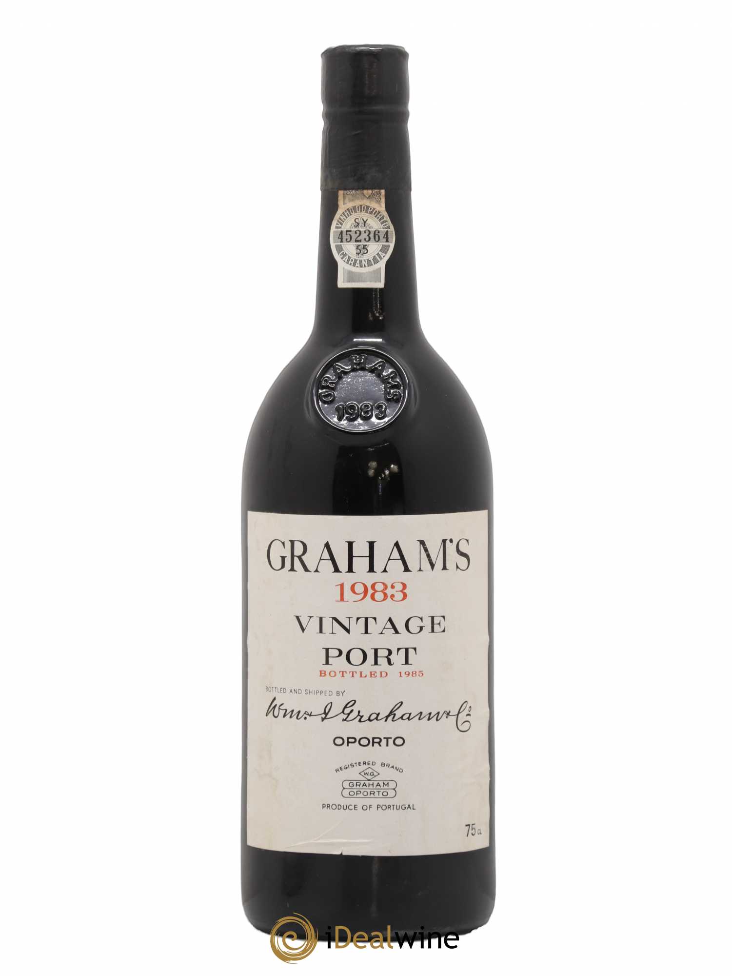 Porto W&J Graham' Vintage 1983 - Lot de 1 bouteille - 0