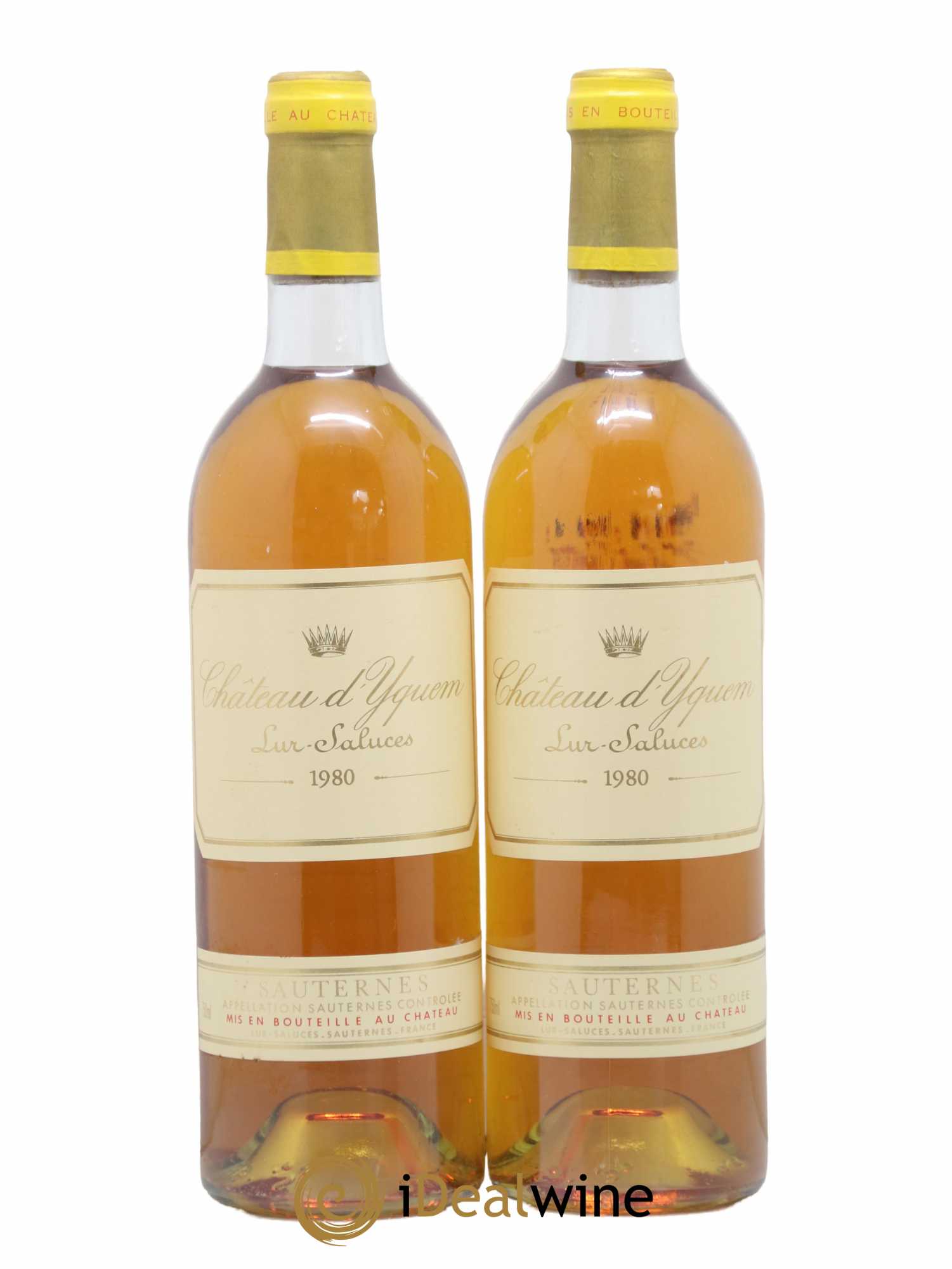 Château d' Yquem 1er Cru Classé Supérieur 1980 - Lotto di 2 bottiglie - 0