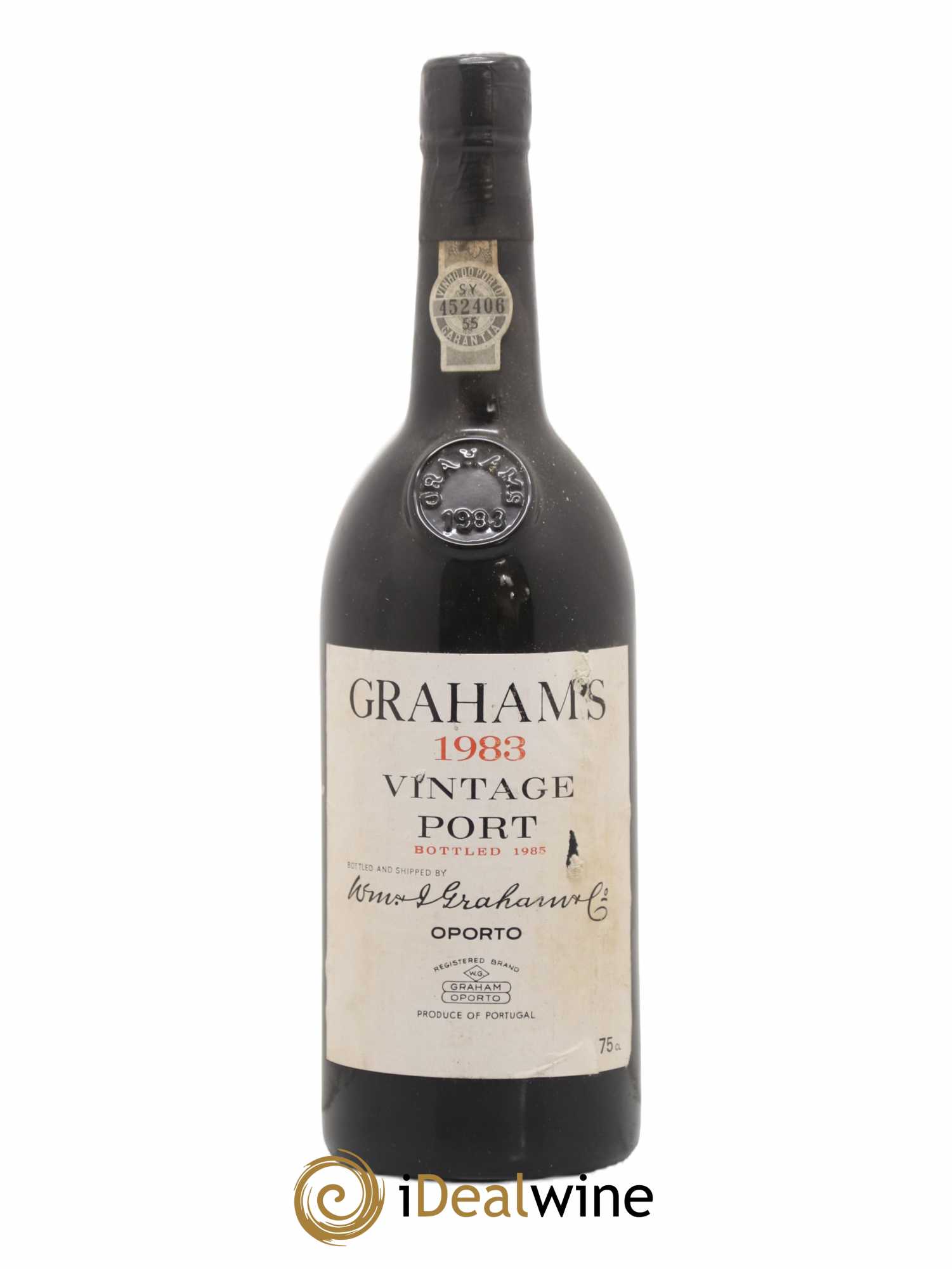 Porto W&J Graham' Vintage 1983 - Lot de 1 bouteille - 0