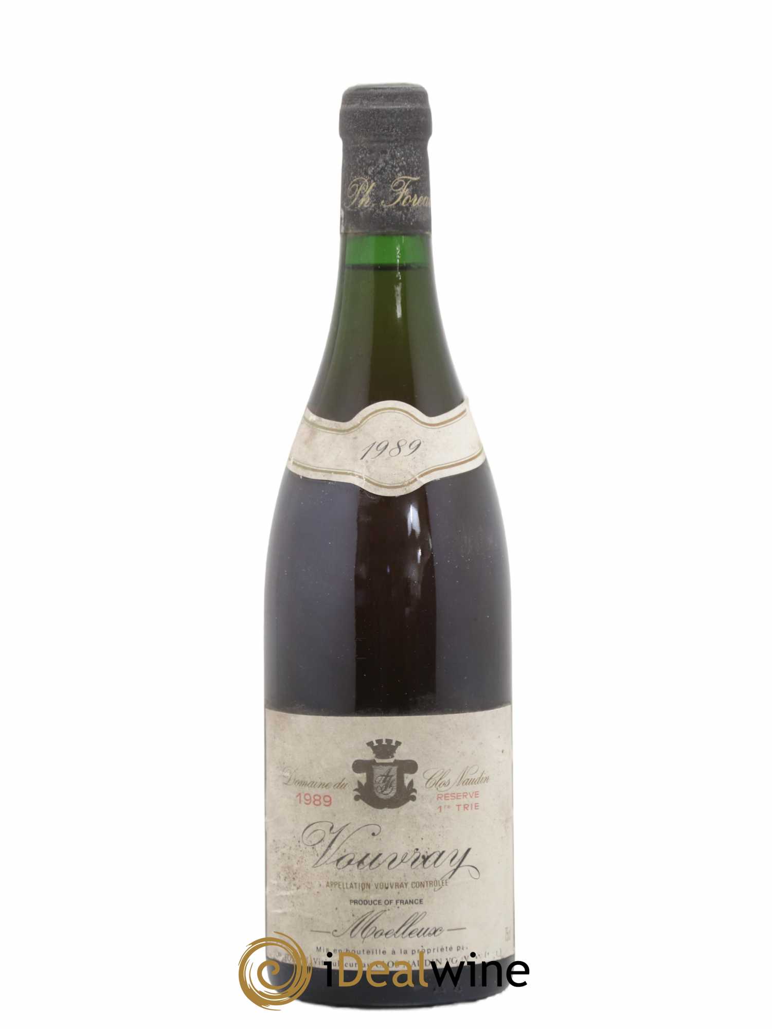 Vouvray Moelleux Réserve Clos Naudin - Philippe Foreau 1ère Trie 1989 - Lotto di 1 bottiglia - 0