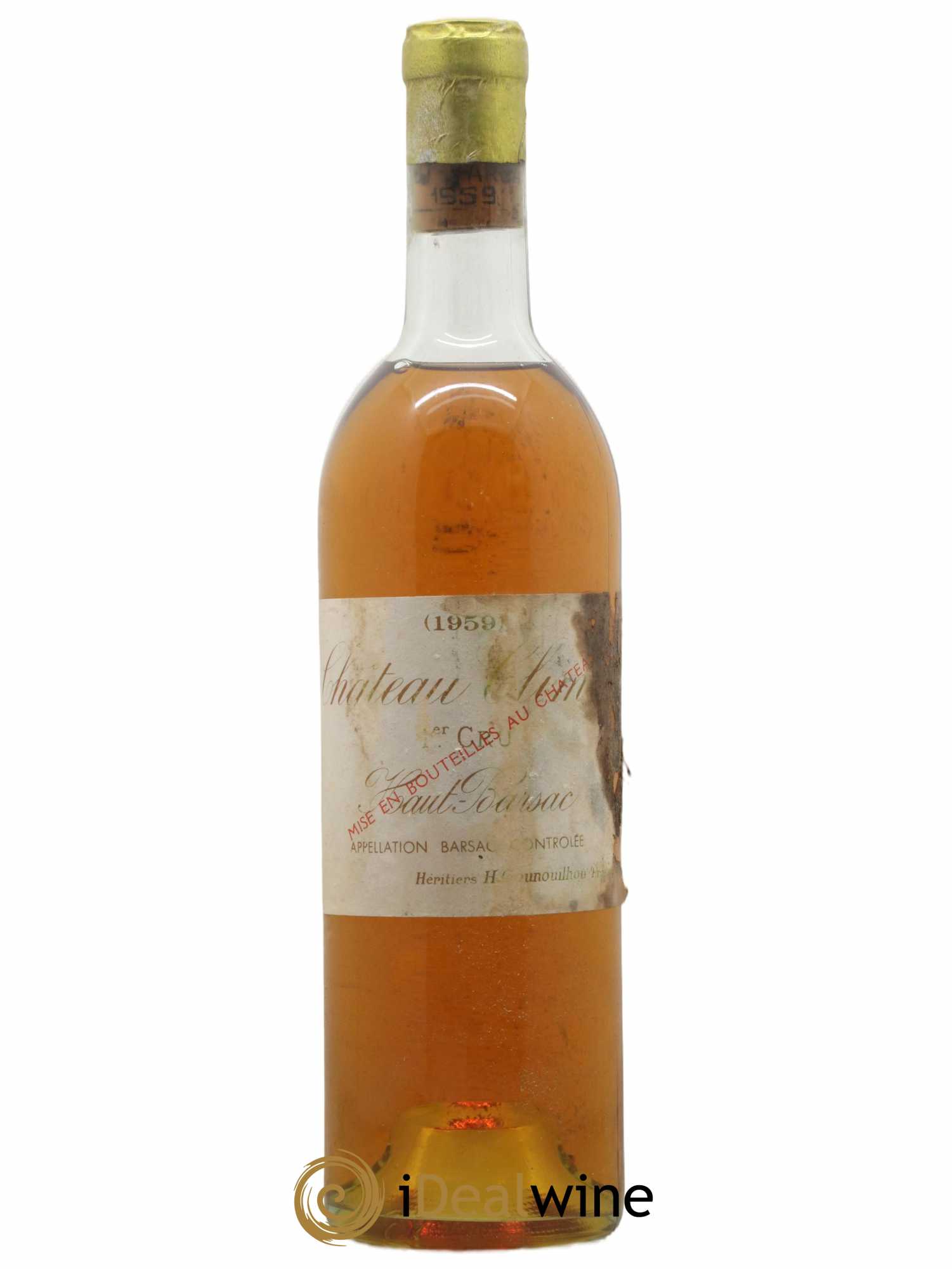 Château Climens 1er Grand Cru Classé 1959 - Lot de 1 bouteille - 0
