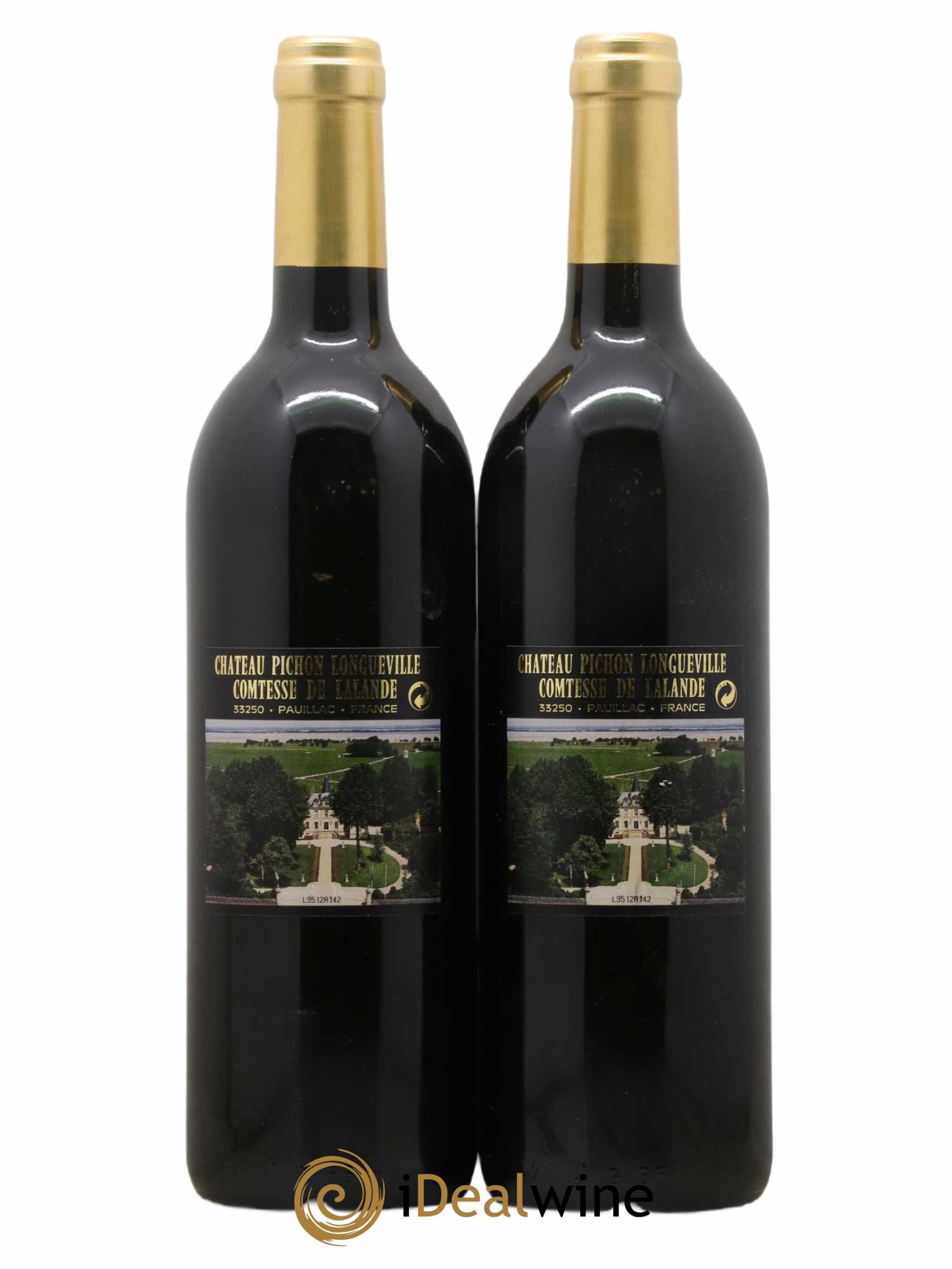 Château Pichon Longueville Comtesse de Lalande 2ème Grand Cru Classé 1995 - Lot de 2 bouteilles - 1