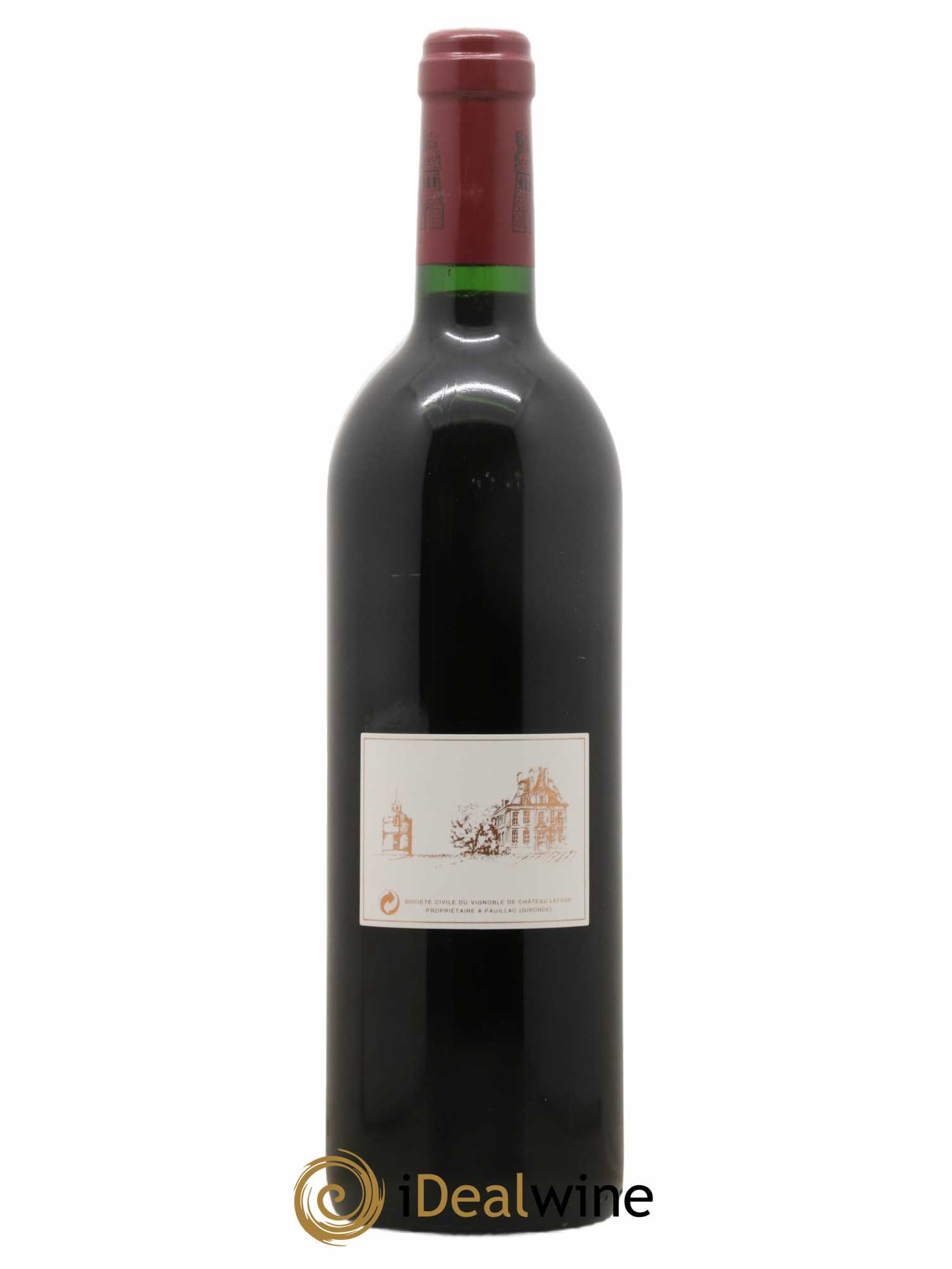 Château Latour 1er Grand Cru Classé 1996 - Lot de 1 bouteille - 1