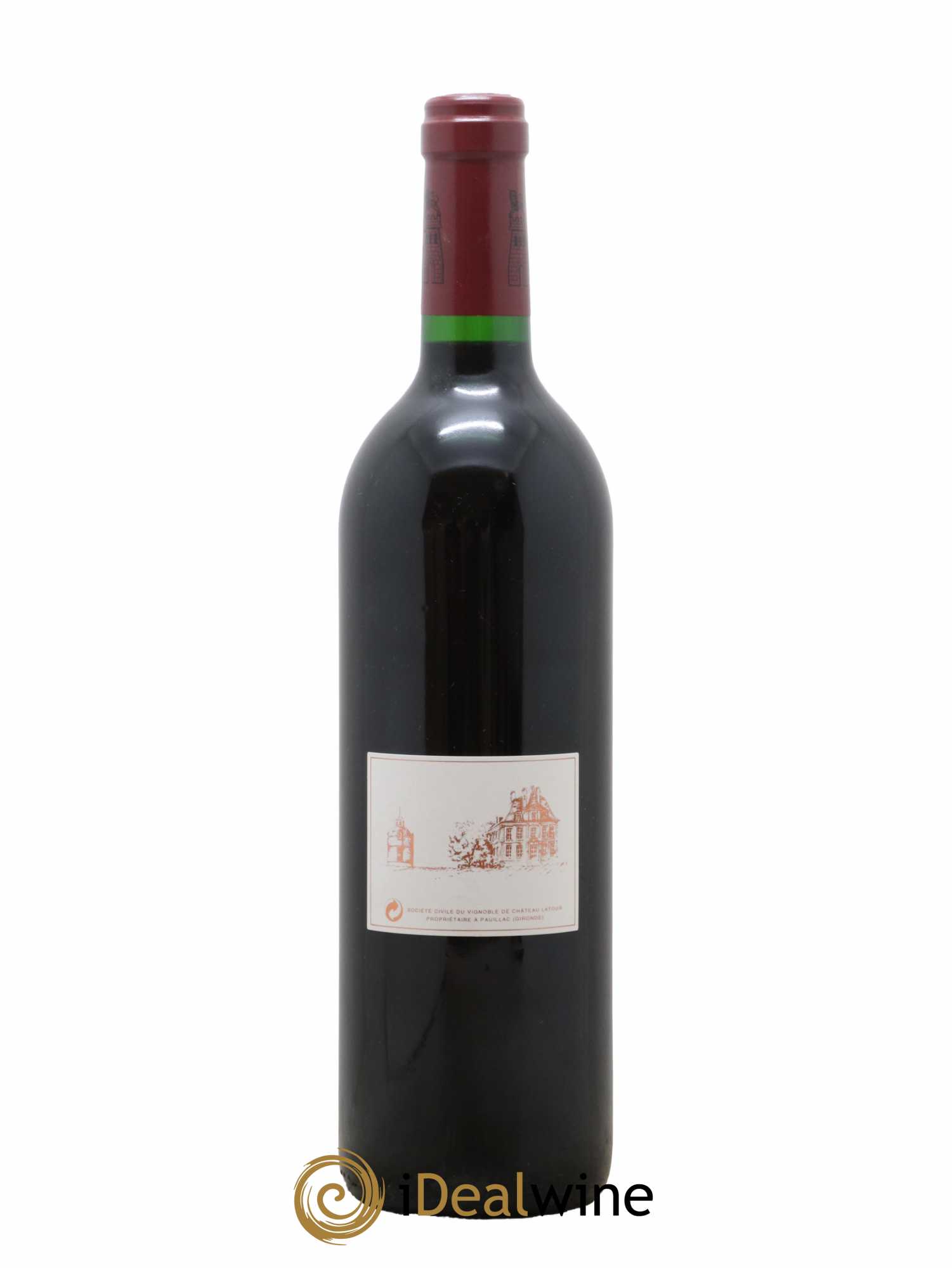 Château Latour 1er Grand Cru Classé 1996 - Lot de 1 bouteille - 1