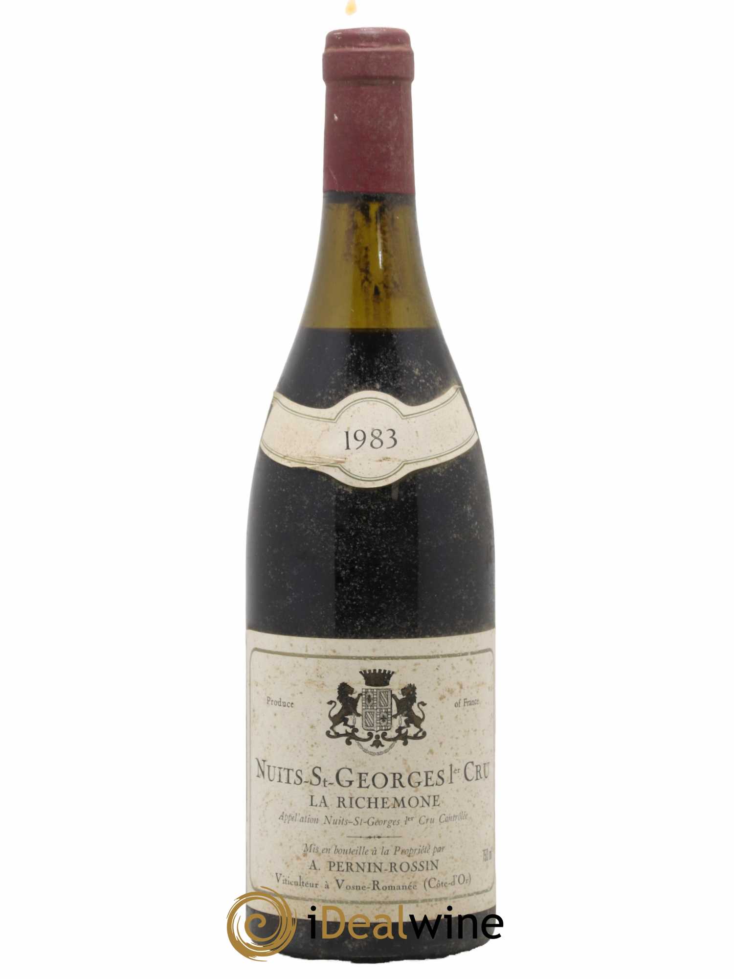 Nuits-Saint-Georges 1er Cru La Richemone Pernin-Rossin 1983 - Lot de 1 bouteille - 0