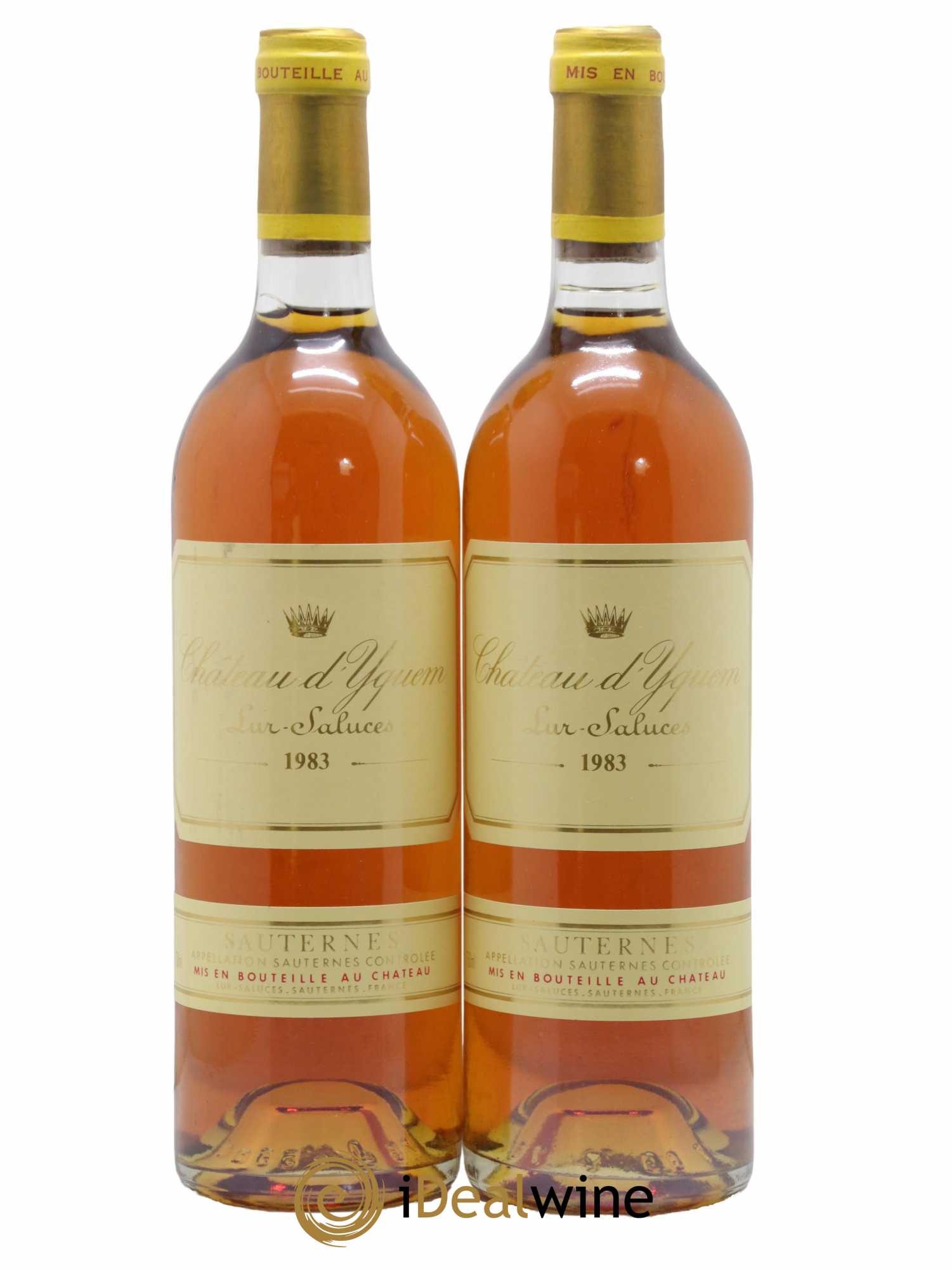 Château d' Yquem 1er Cru Classé Supérieur 1983 - Lotto di 2 bottiglie - 0