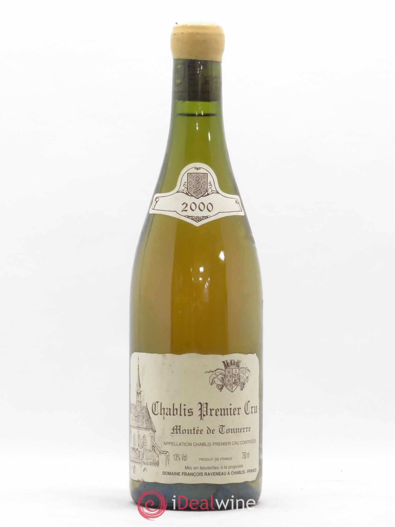Chablis 1er Cru Montée de Tonnerre Raveneau (Domaine) 2000 - Lot de 1 bouteille - 0