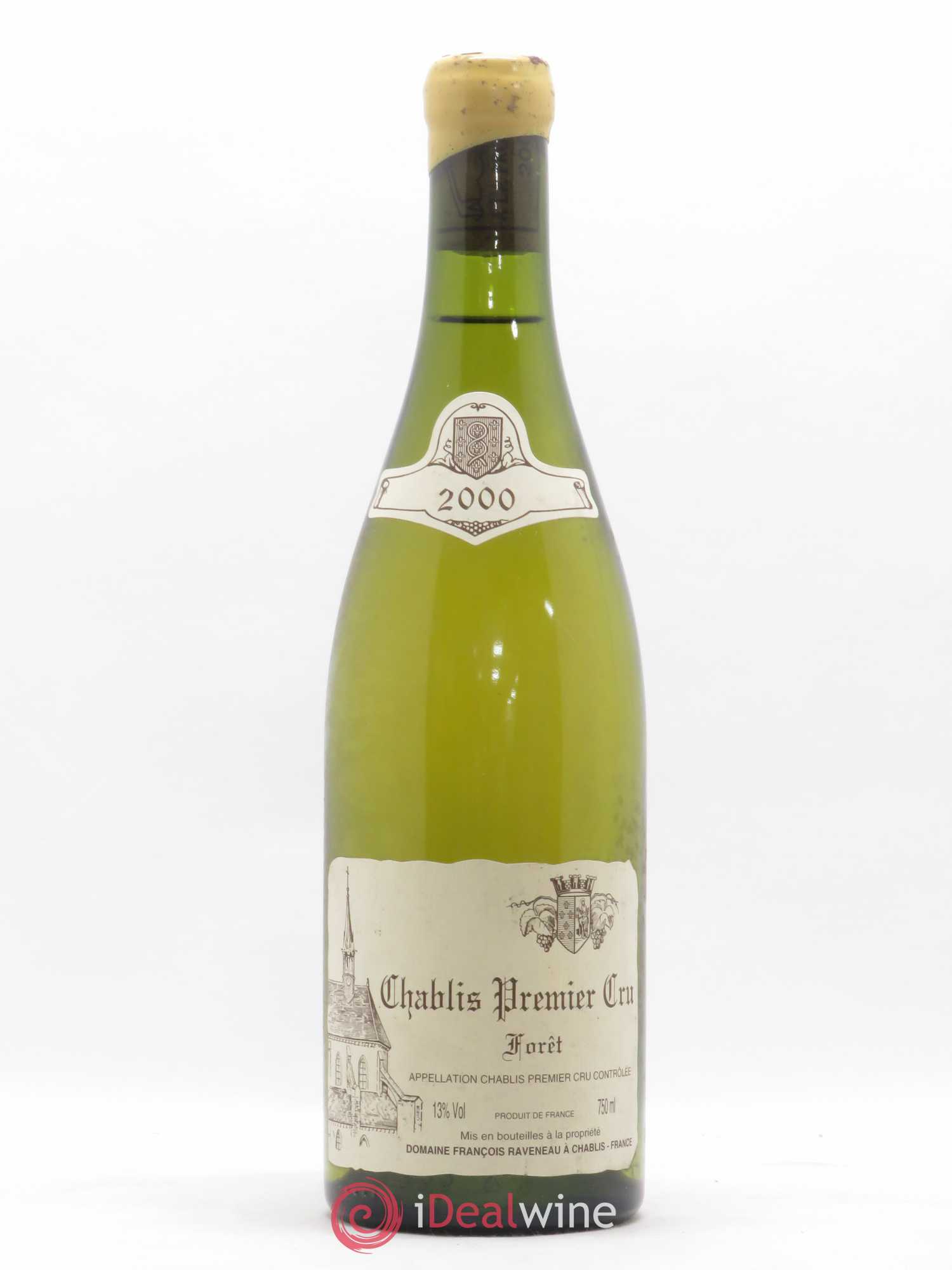 Chablis 1er Cru Forêt Raveneau (Domaine) 2000 - Lot de 1 bouteille - 0