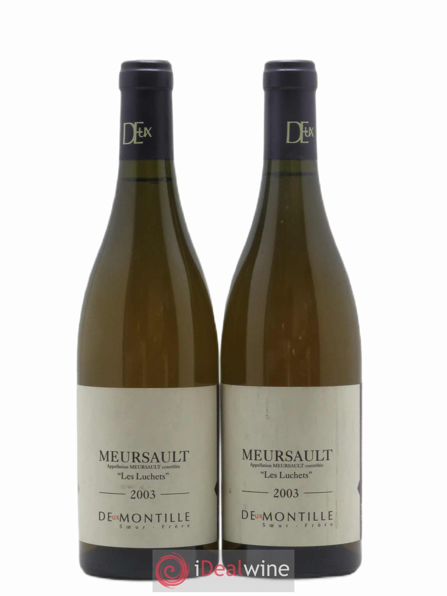 Meursault Les Luchets Maison Deux Montille 2003 - Posten von 2 Flaschen - 0