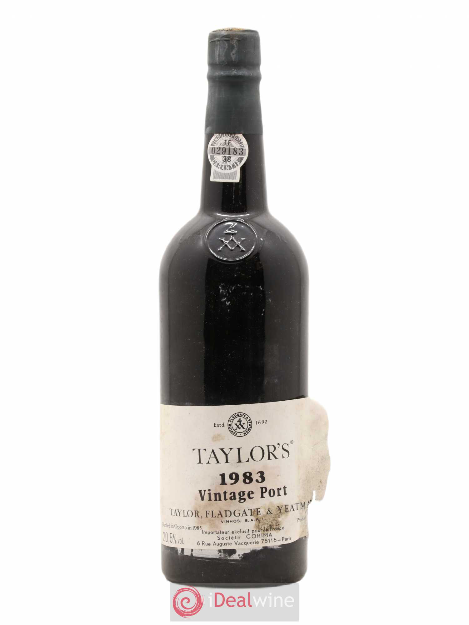 Porto Taylor's Vintage 1983 - Lot de 1 bouteille - 0